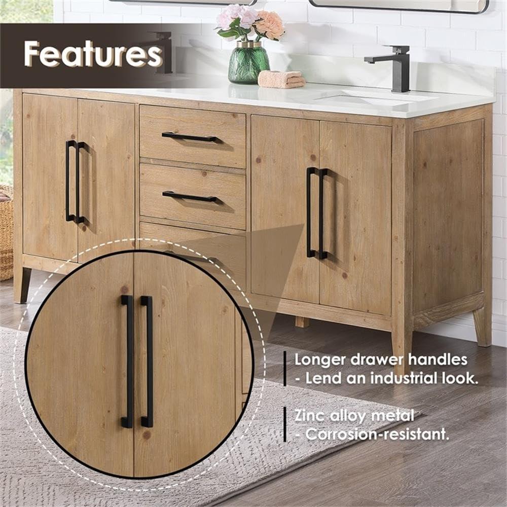 Laurel 71.2" Double Bathroom Vanity Base Only