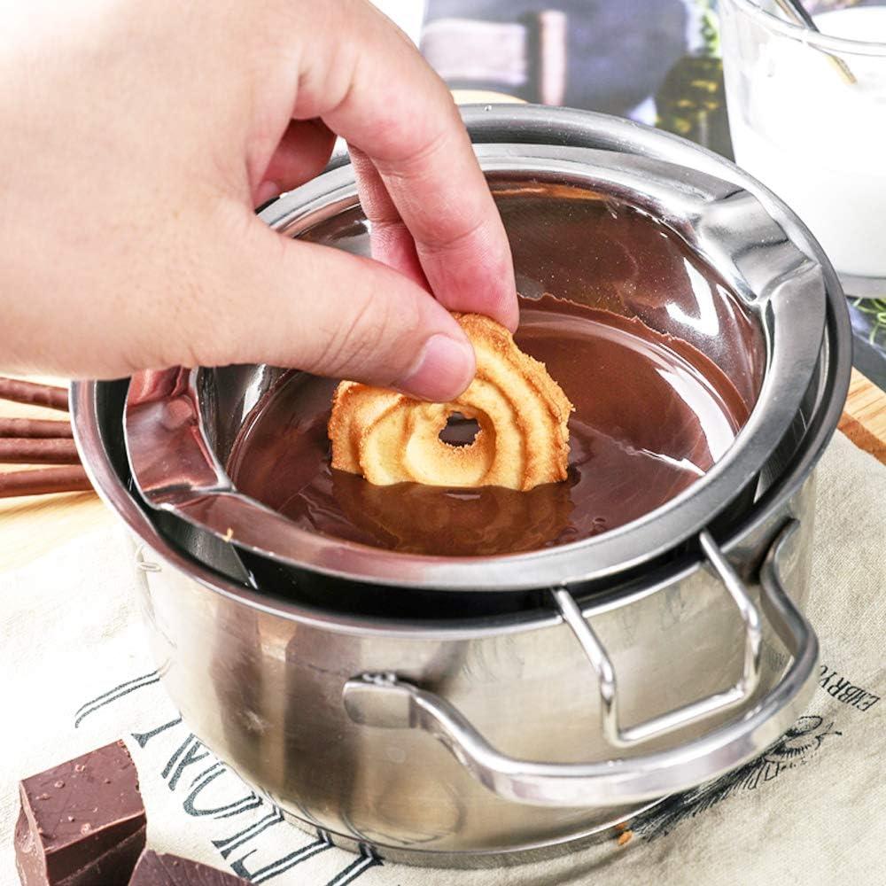 iPstyle Double Boiler Pot Chocolate Melting Pot - 400ml  Stainless Steel