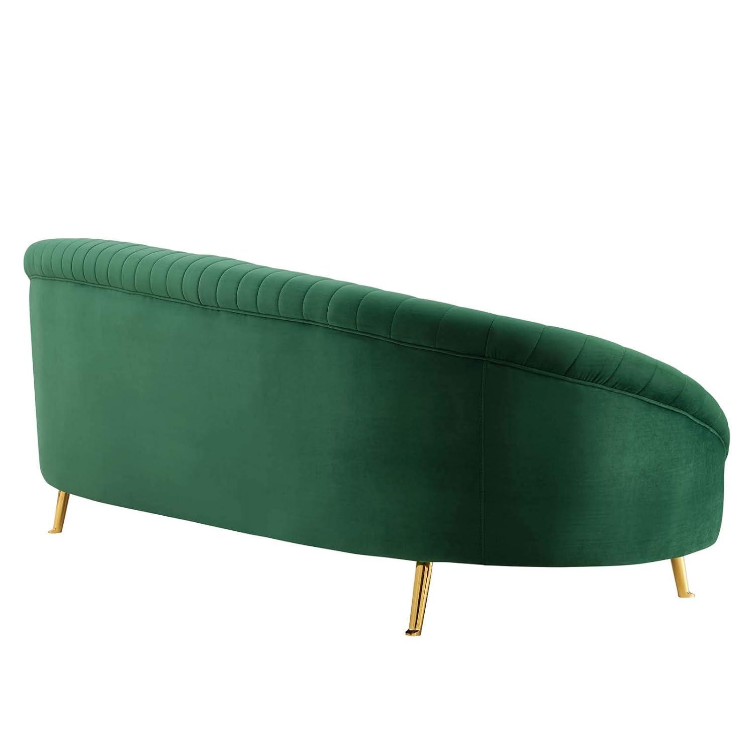 97'' Velvet Sofa