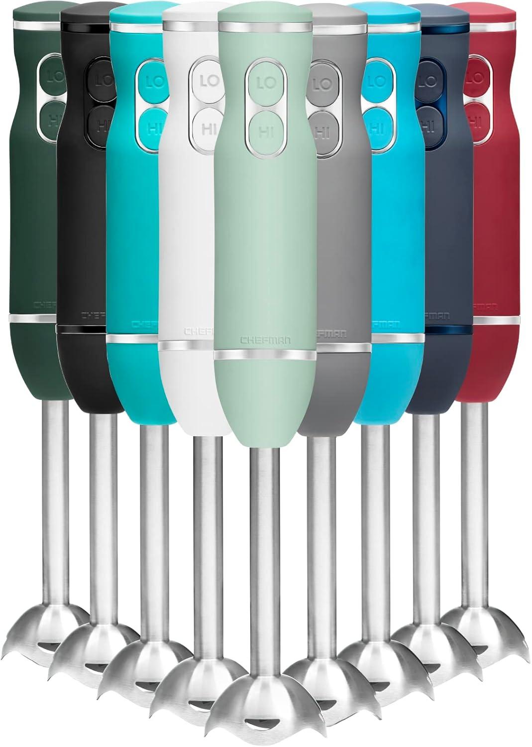 Chefman Chefman Immersion Stick Hand Blender with Stainless Steel Blades