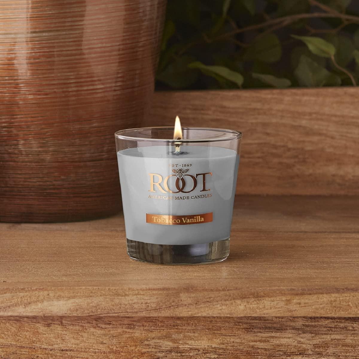 Root Candles Tobacco Vanilla Scented Jar Candle