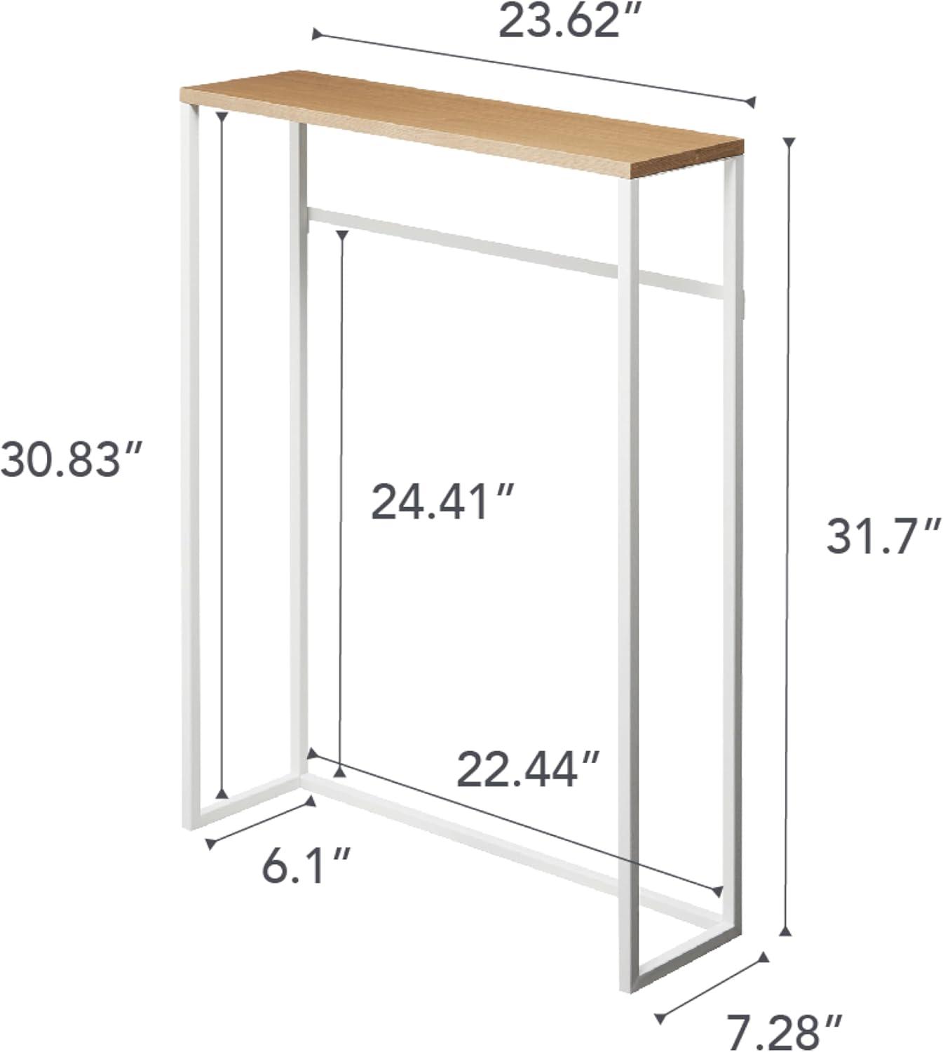 Yamazaki 24" Tower Narrow Entryway Console Table