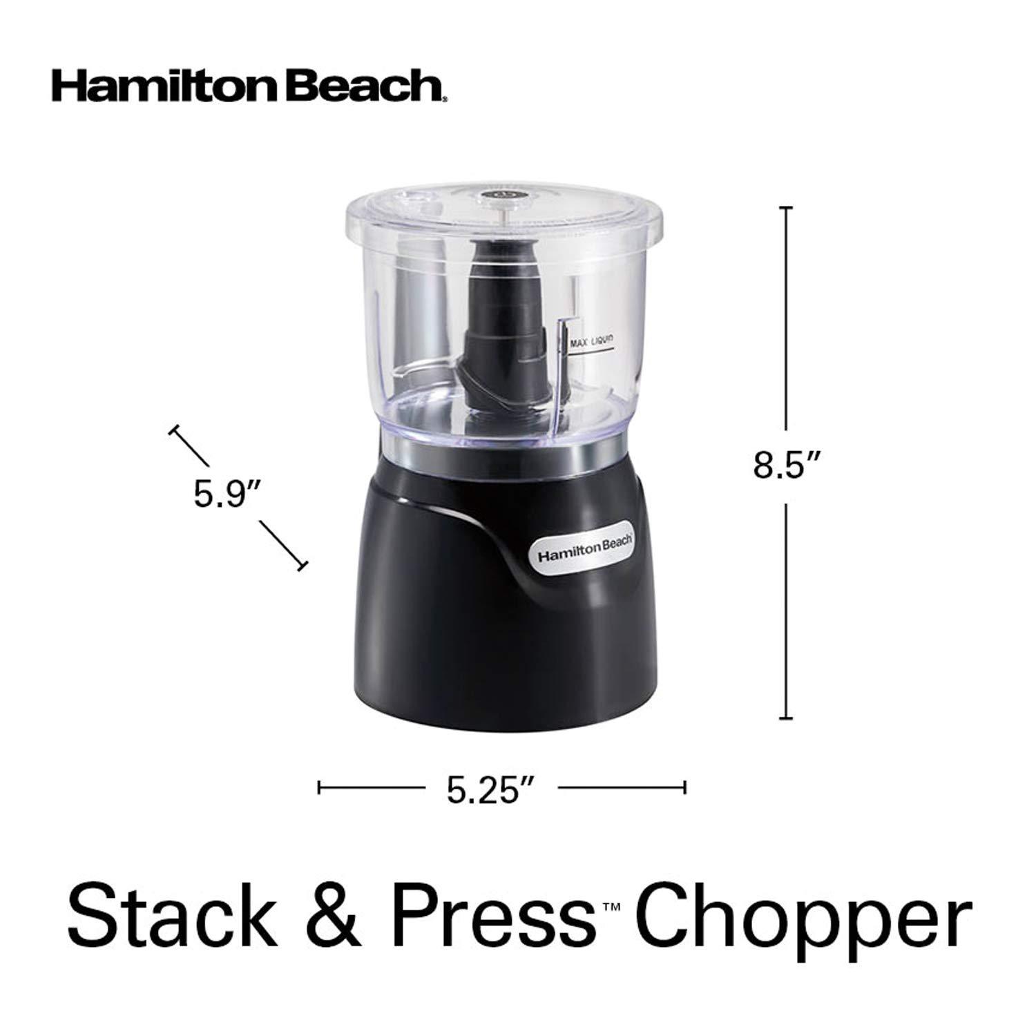 Hamilton Beach Hamilton Beach® 3 Cup Stack & Press Food Chopper