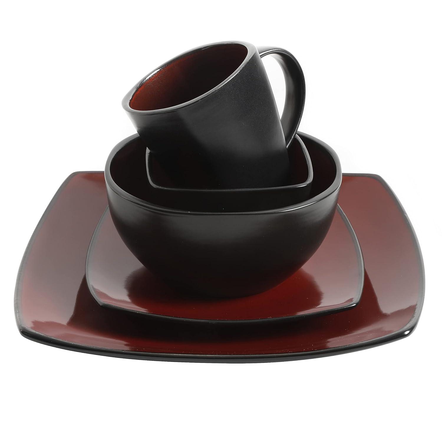 Gibson Gibson Soho Lounge Red 40 Piece - 128138.40R