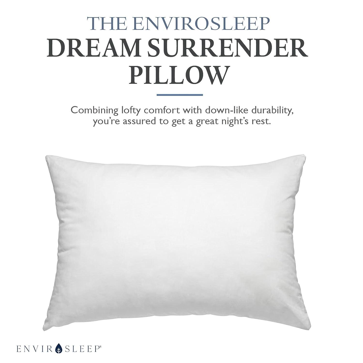 Hypoallergenic Medium Firm White Cotton Bed Pillow Set