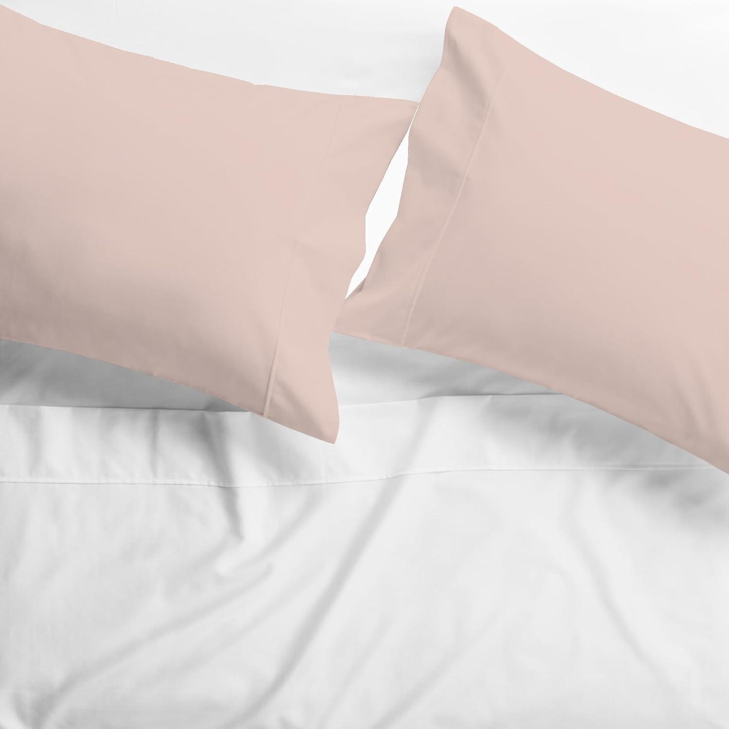 Organic 100% Cotton Breathable & Lightweight Deep Pocket Pillowcases