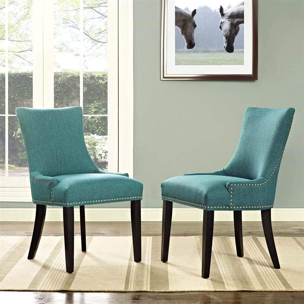 Modway Porch & Den Helen Fabric Upholstered Dining Chair (Single Chair)