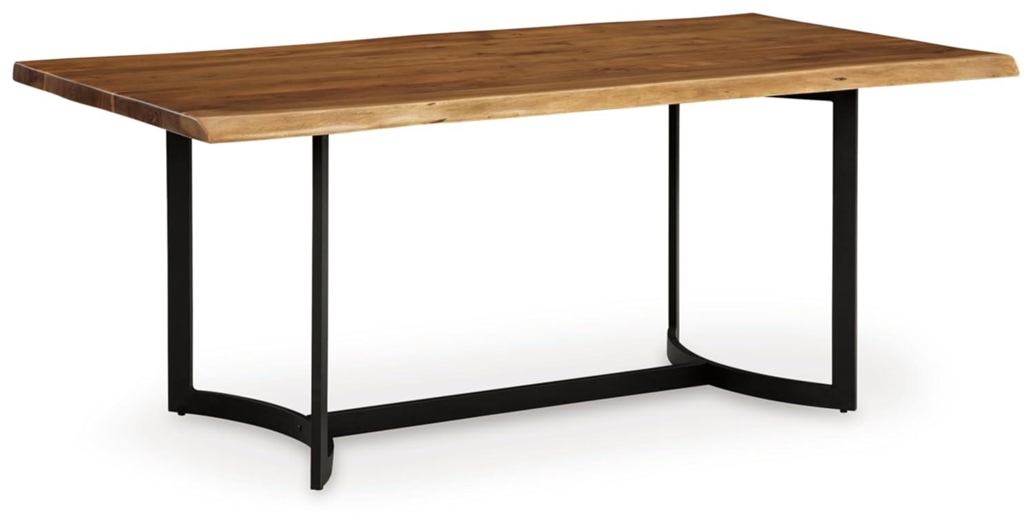 Signature Design by Ashley Fortmaine Brown & Black Dining Table