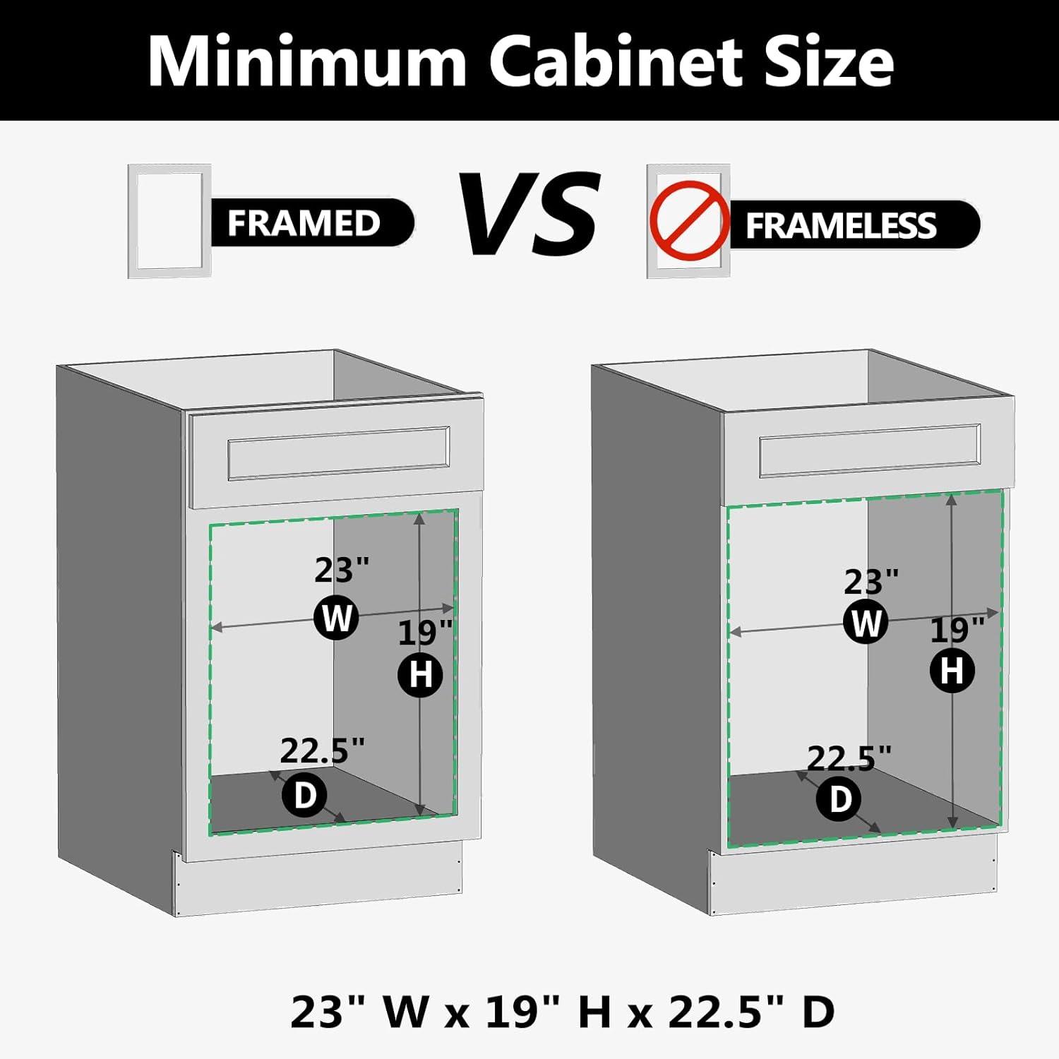 Under Sink Organizers , 2 Tier Pull Out Cabinet Organizer with Soft Close, Adjustable Multi-Purpose Under Sink Organizer(Left)