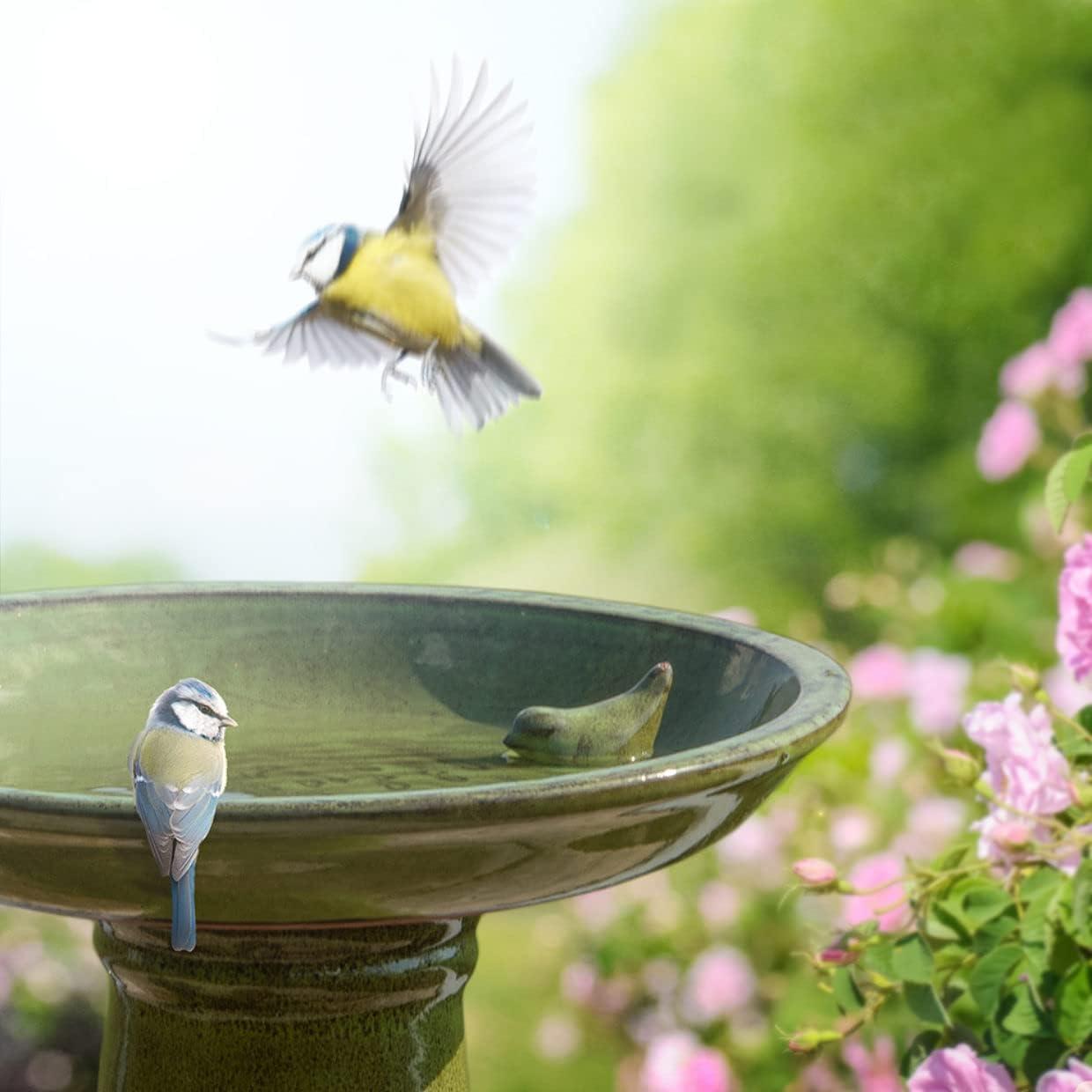 Ceramic / Porcelain Birdbath