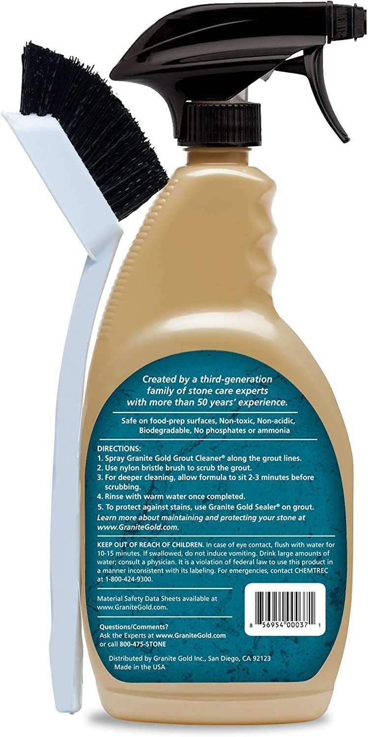 Granite Gold 24 oz Grout Cleaner with Brush