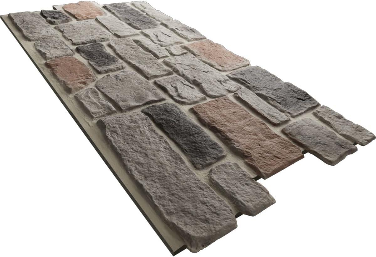 Ekena Millwork EverStone Cobblestone Faux Stone Panel