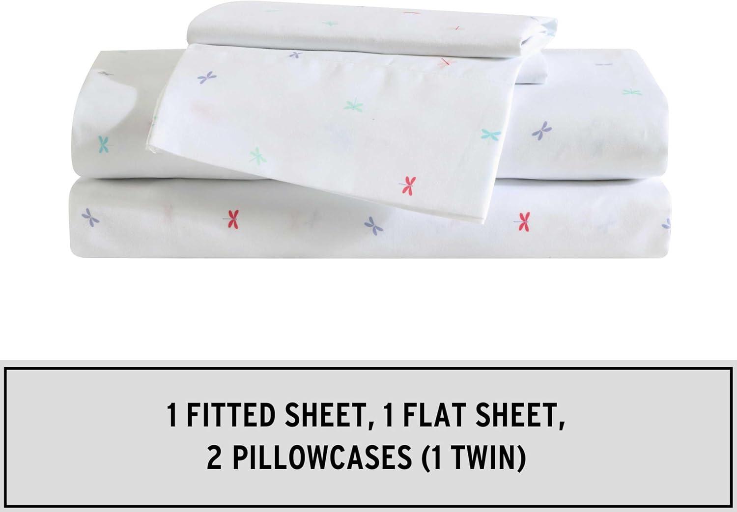 Eddie Bauer Dragonflies Pink Queen Sheet Set