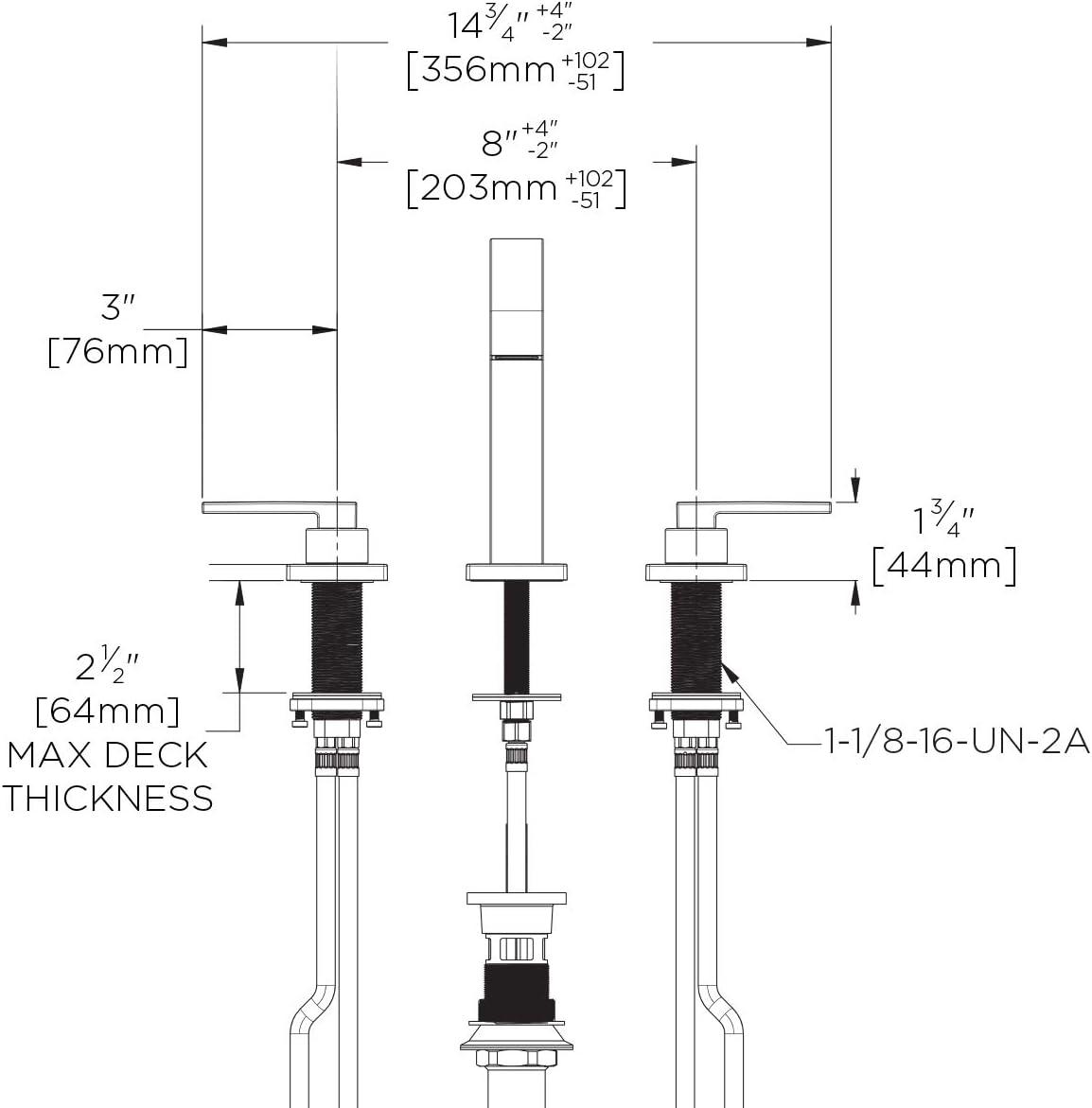 Lura Widespeed Bathroom Faucet with Drain Assembly