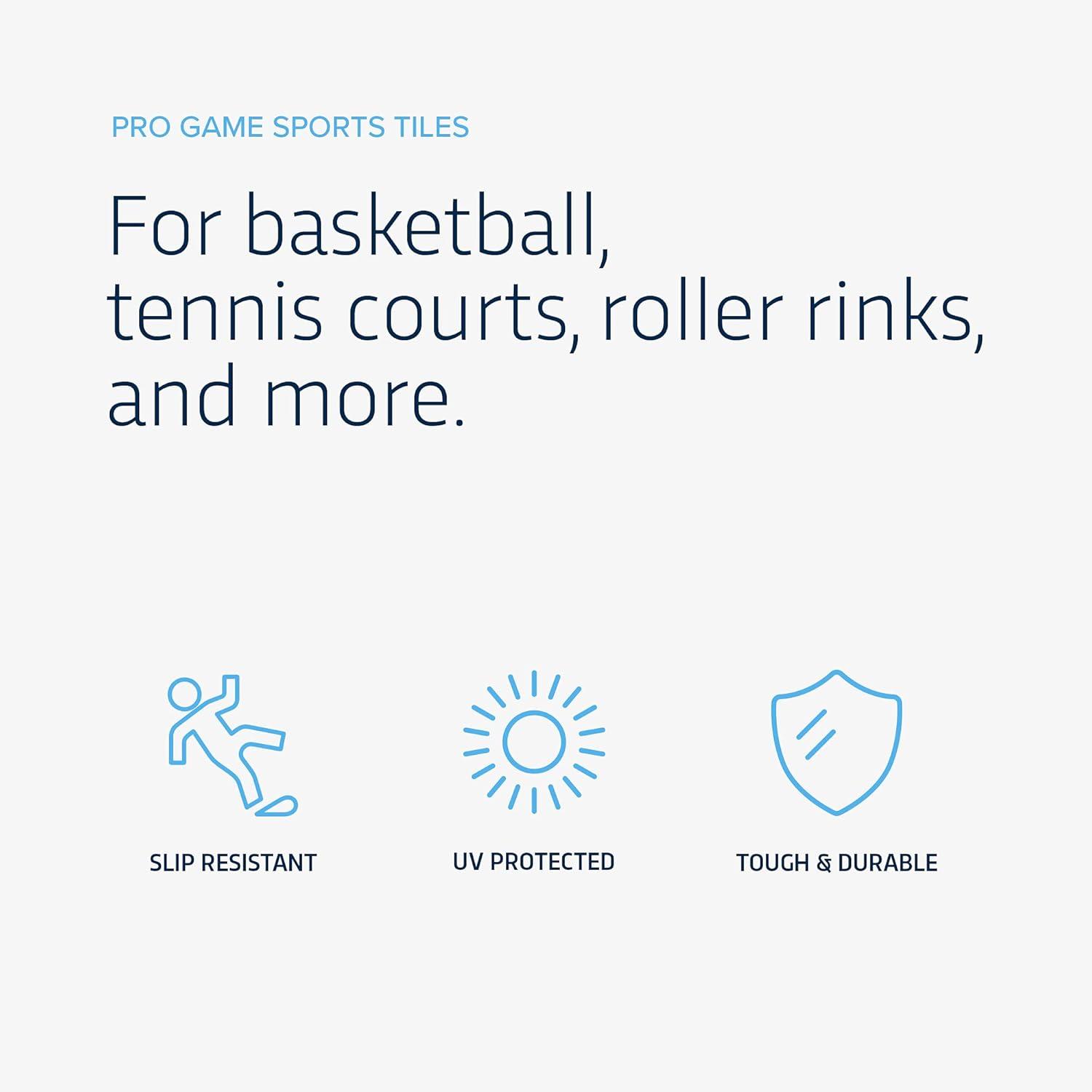 12"x12" Interlocking Outdoor Tiles