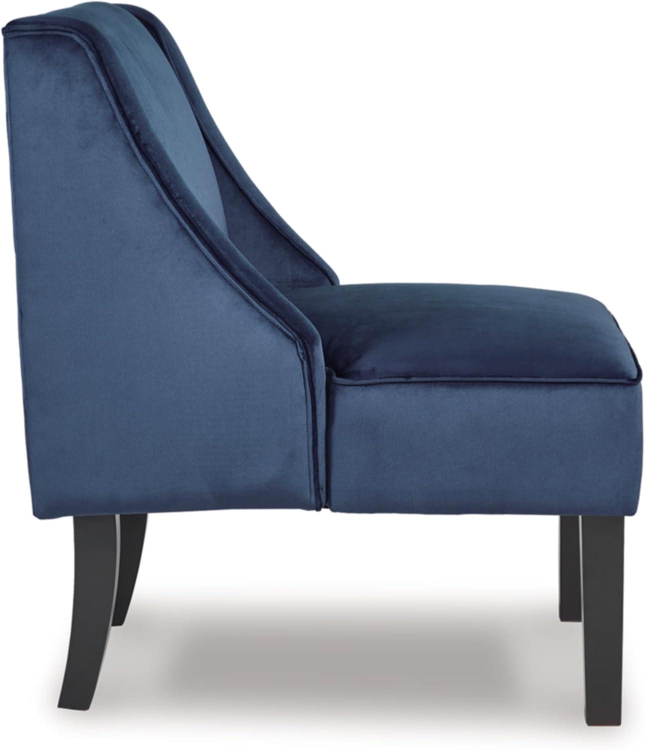 Signature Design by Ashley Contemporary Janesley Accent Chair  Navy