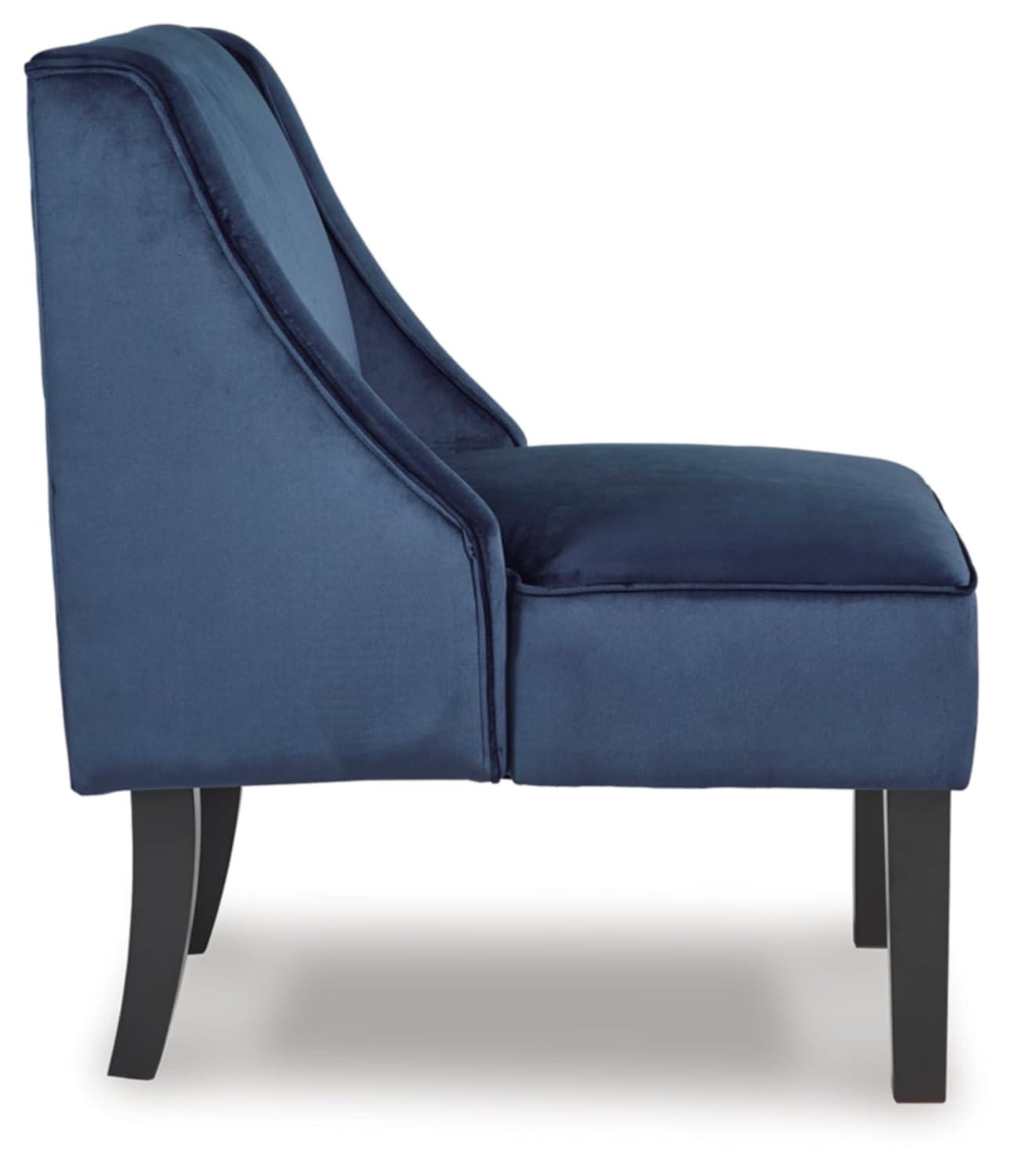 Signature Design by Ashley Contemporary Janesley Accent Chair  Navy
