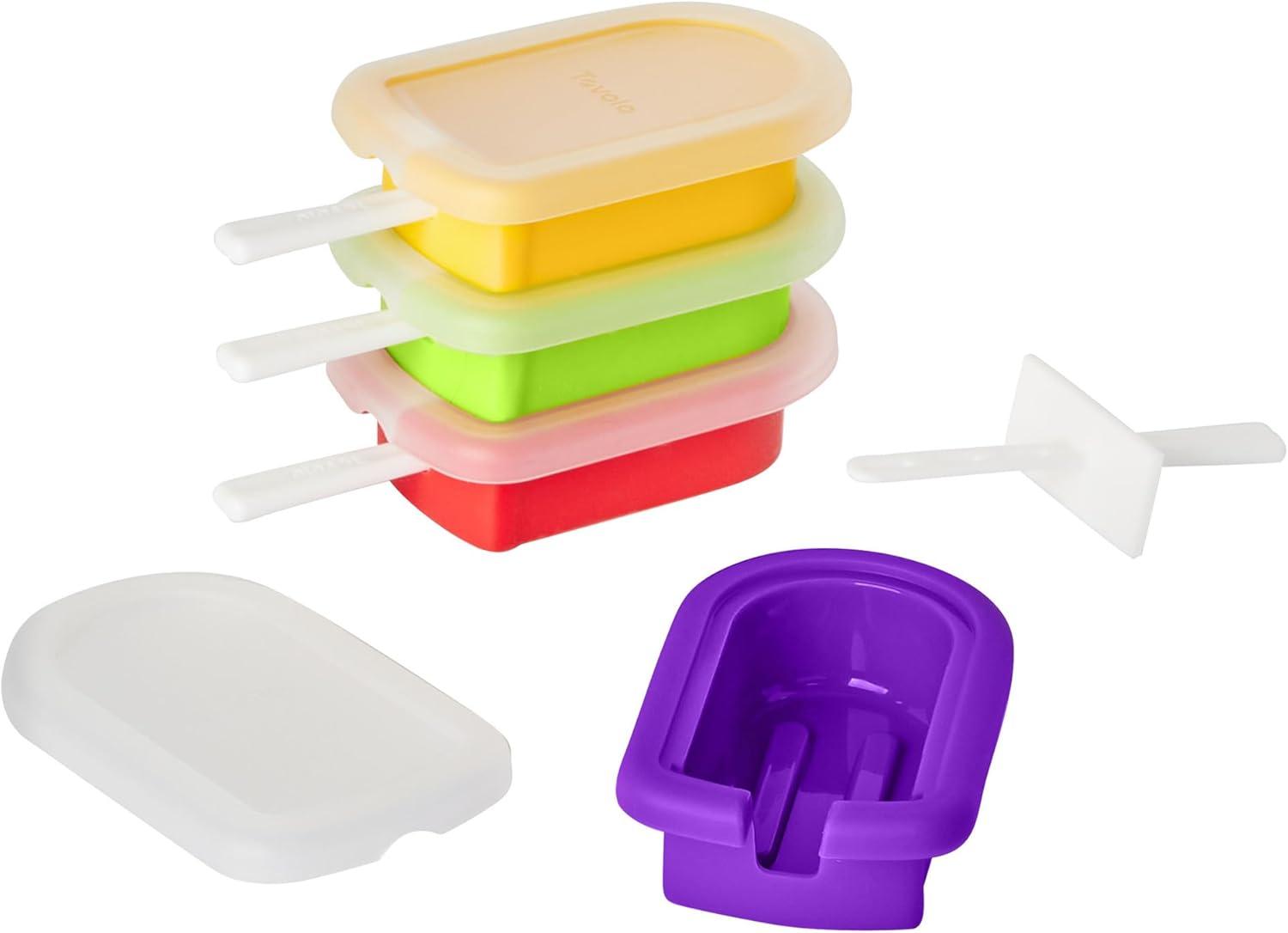 Tovolo Multicolor Silicone Stackable Popsicle Molds Set