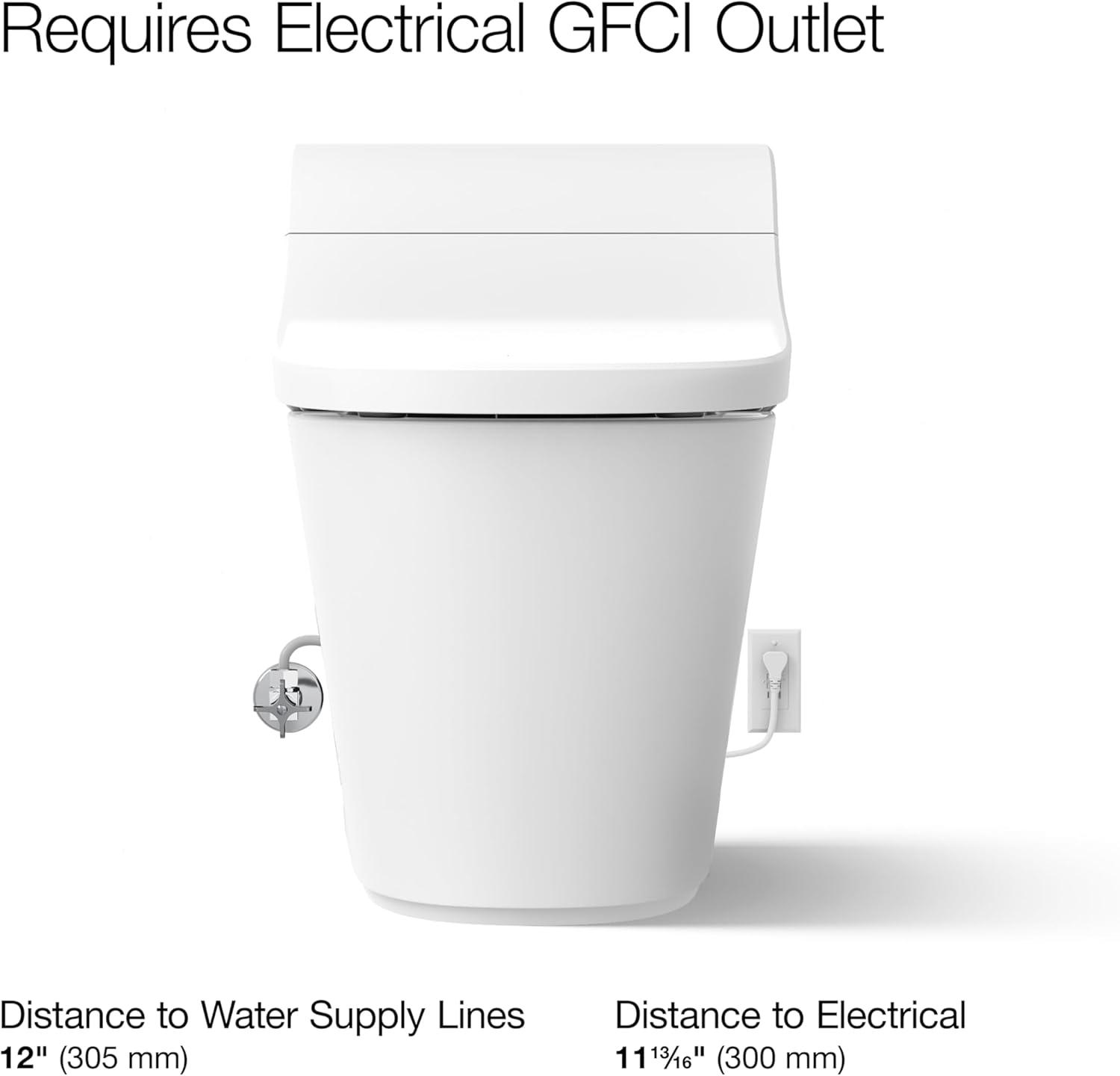 Innate One-Piece Elongated Smart Toilet, Dual-Flush