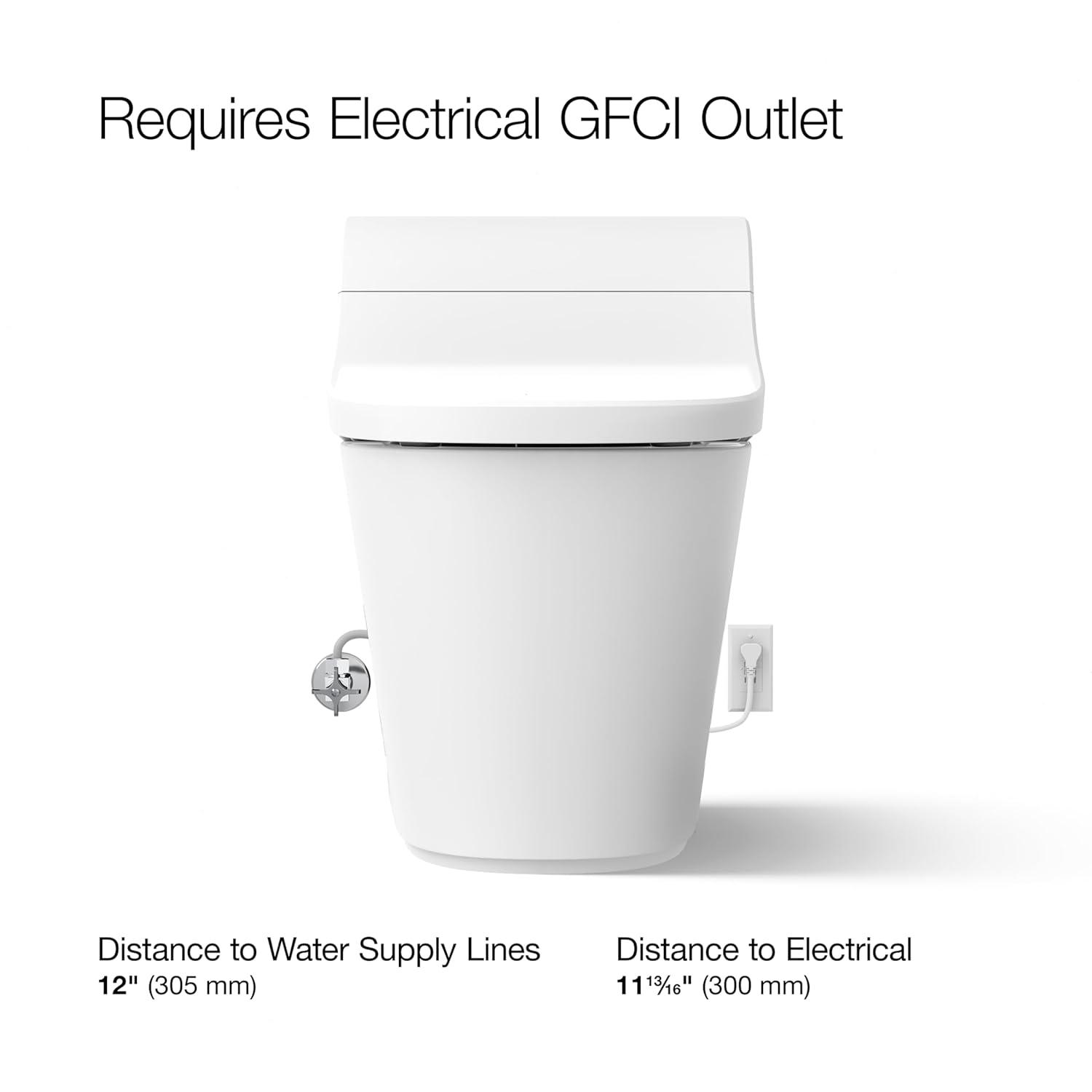 Innate One-Piece Elongated Smart Toilet, Dual-Flush