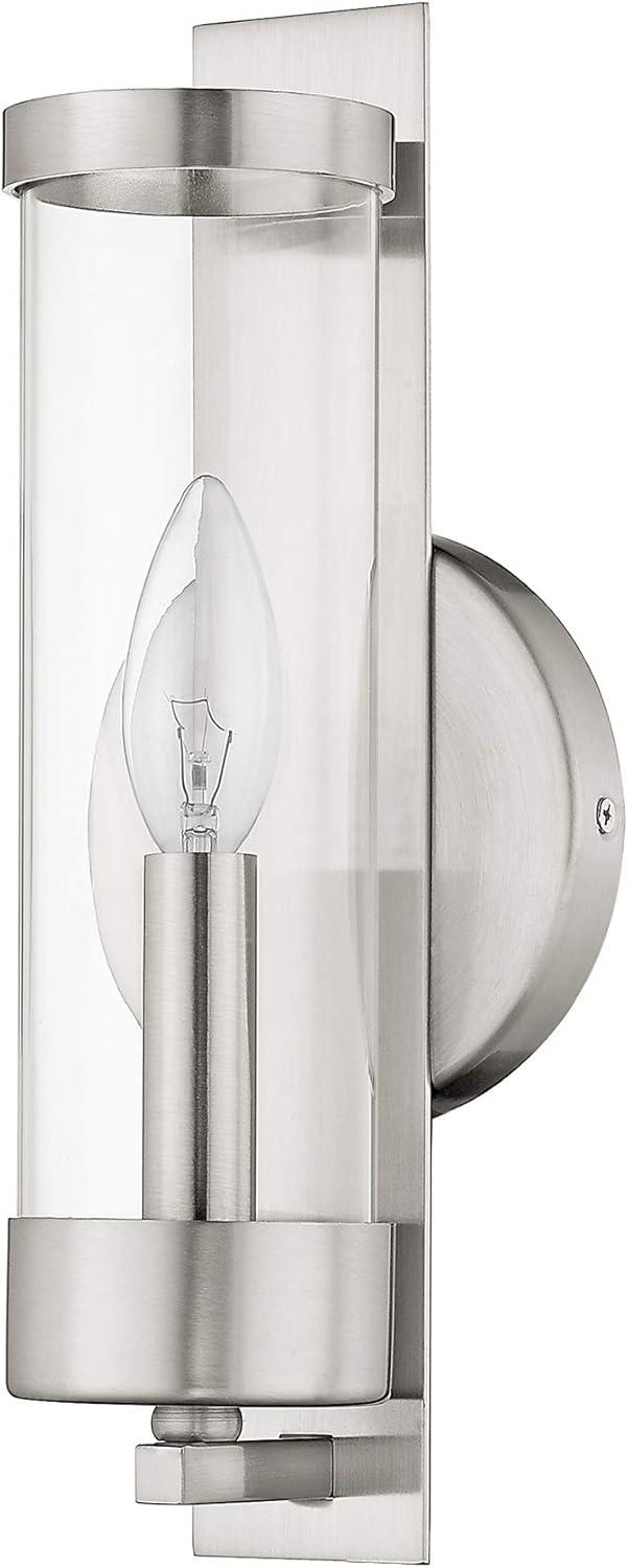 Livex Lighting Castleton 1 - Light Sconce in  Brushed Nickel