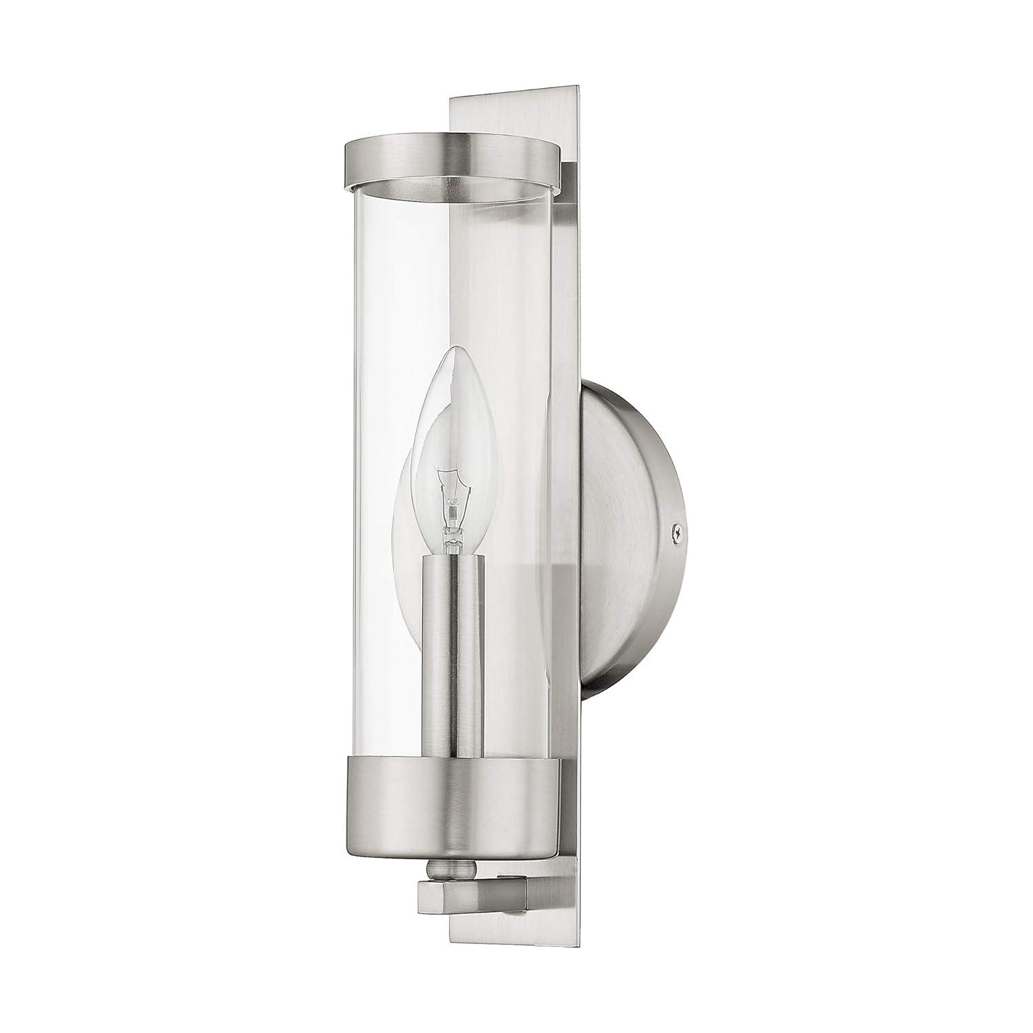Livex Lighting Castleton 1 - Light Sconce in  Brushed Nickel