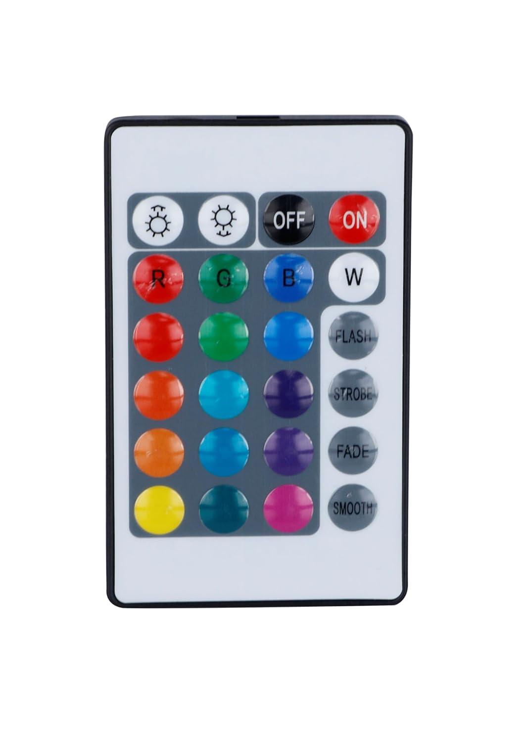 Lumina Black Cylinder Jellyfish Mood Lamp with LED Lights