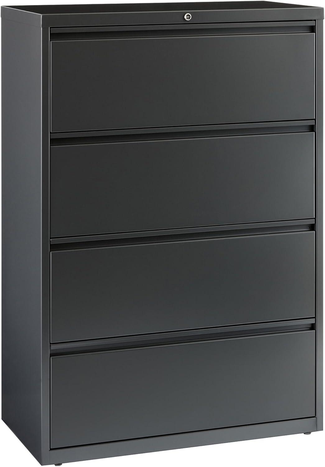 Fortress 36'' Wide 4 -Drawer Steel File Cabinet