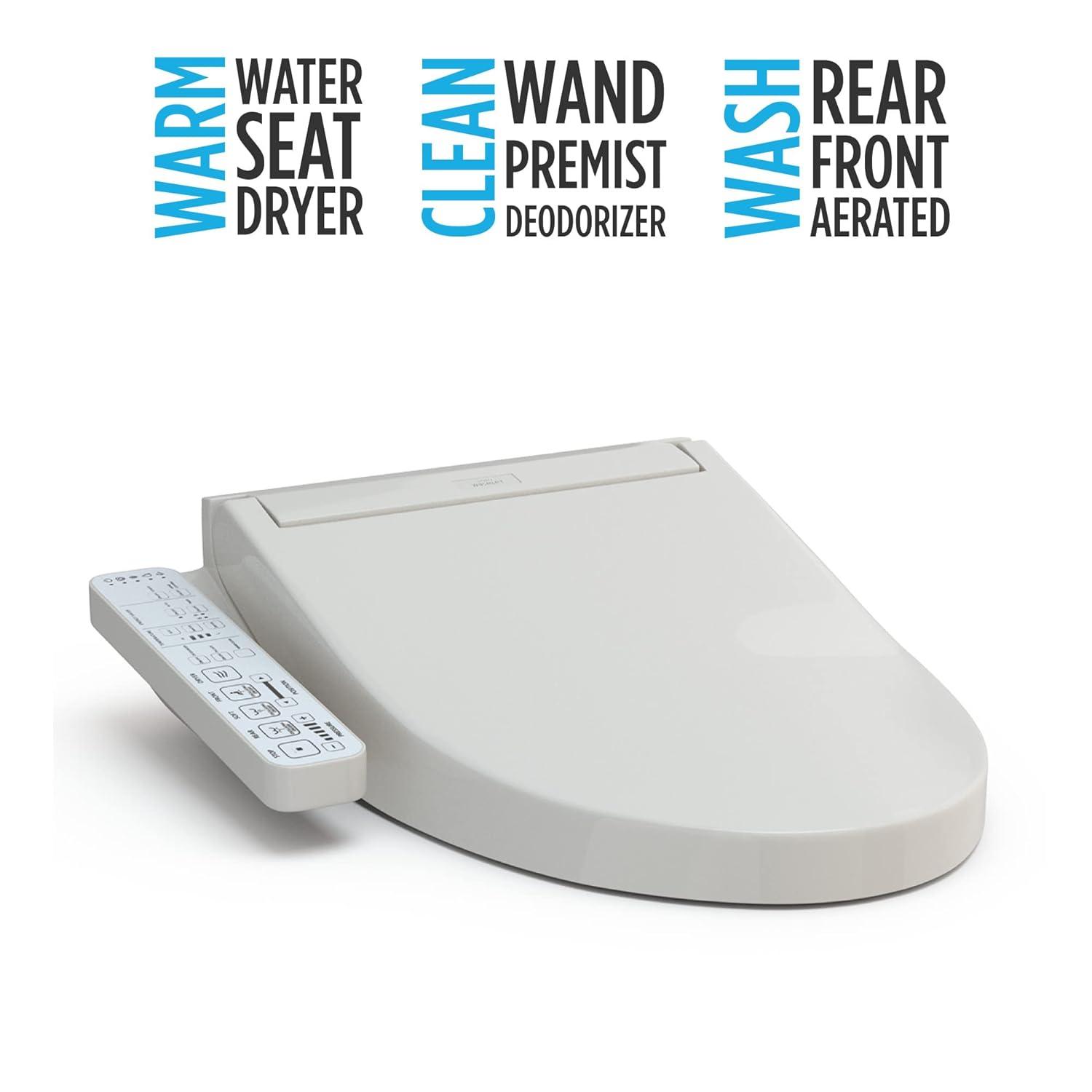 TOTO® WASHLET® C2 Electronic Bidet Toilet Seat with PREMIST and EWATER+ Wand Cleaning, Elongated, Sedona Beige - SW3074#12