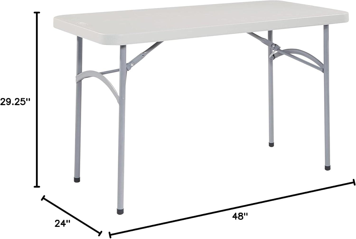 48'' Rectangular Portable Folding Table