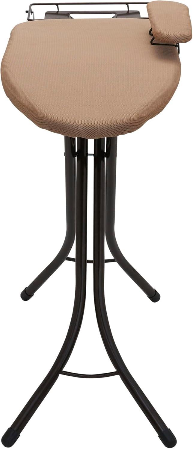 Household Essentials Mega Wide Top Ironing Board 4 Legs Antique Bronze Frame