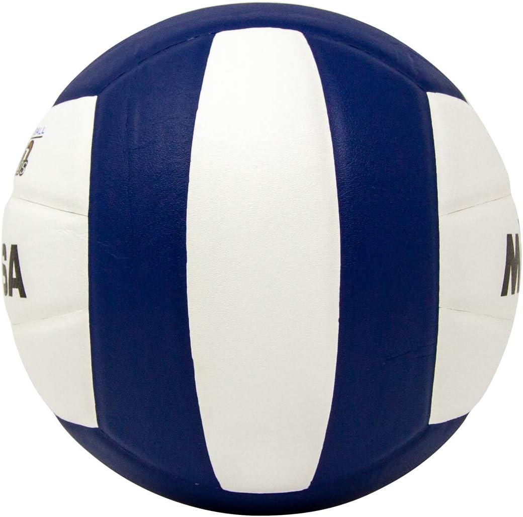 Mikasa VQ2000 Plus NFHS Volleyball, Size 5, Navy Blue/White