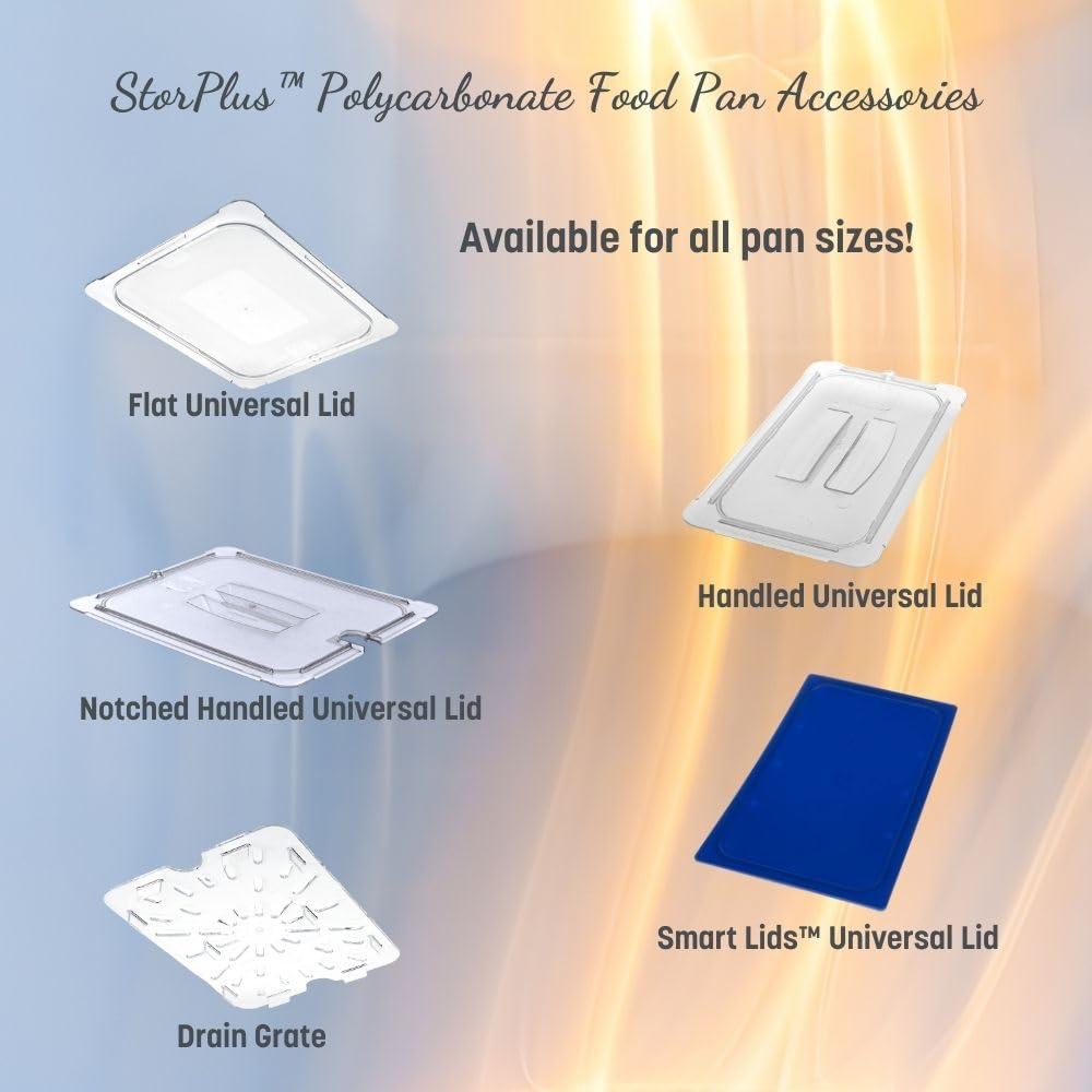 Carlisle Food Service Products Carlisle Food Service Products 1.6 Gallons Rectangle Plastic Food Storage Container (Set of 6)