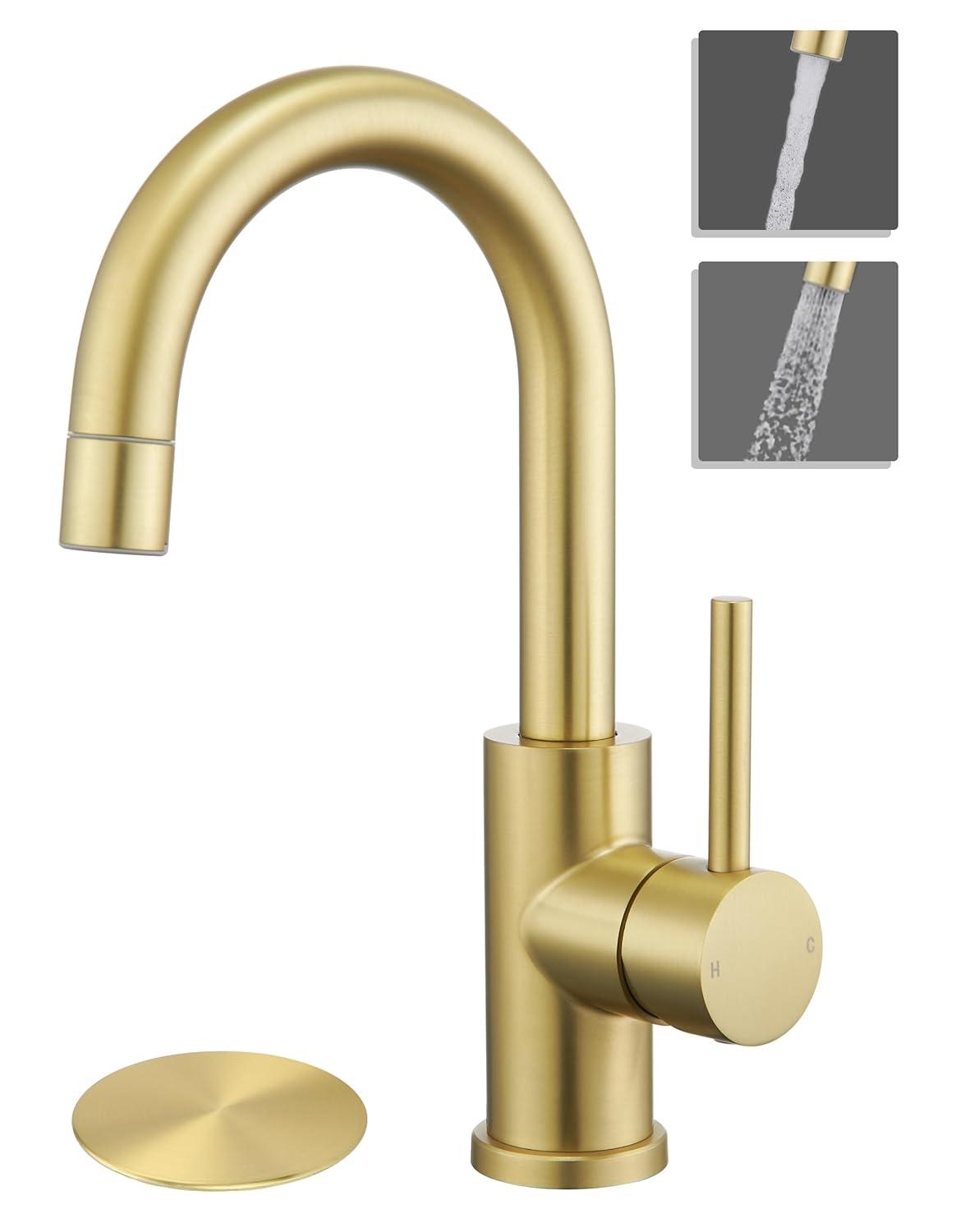 Hendrix Single Hole Bathroom Sink Faucet