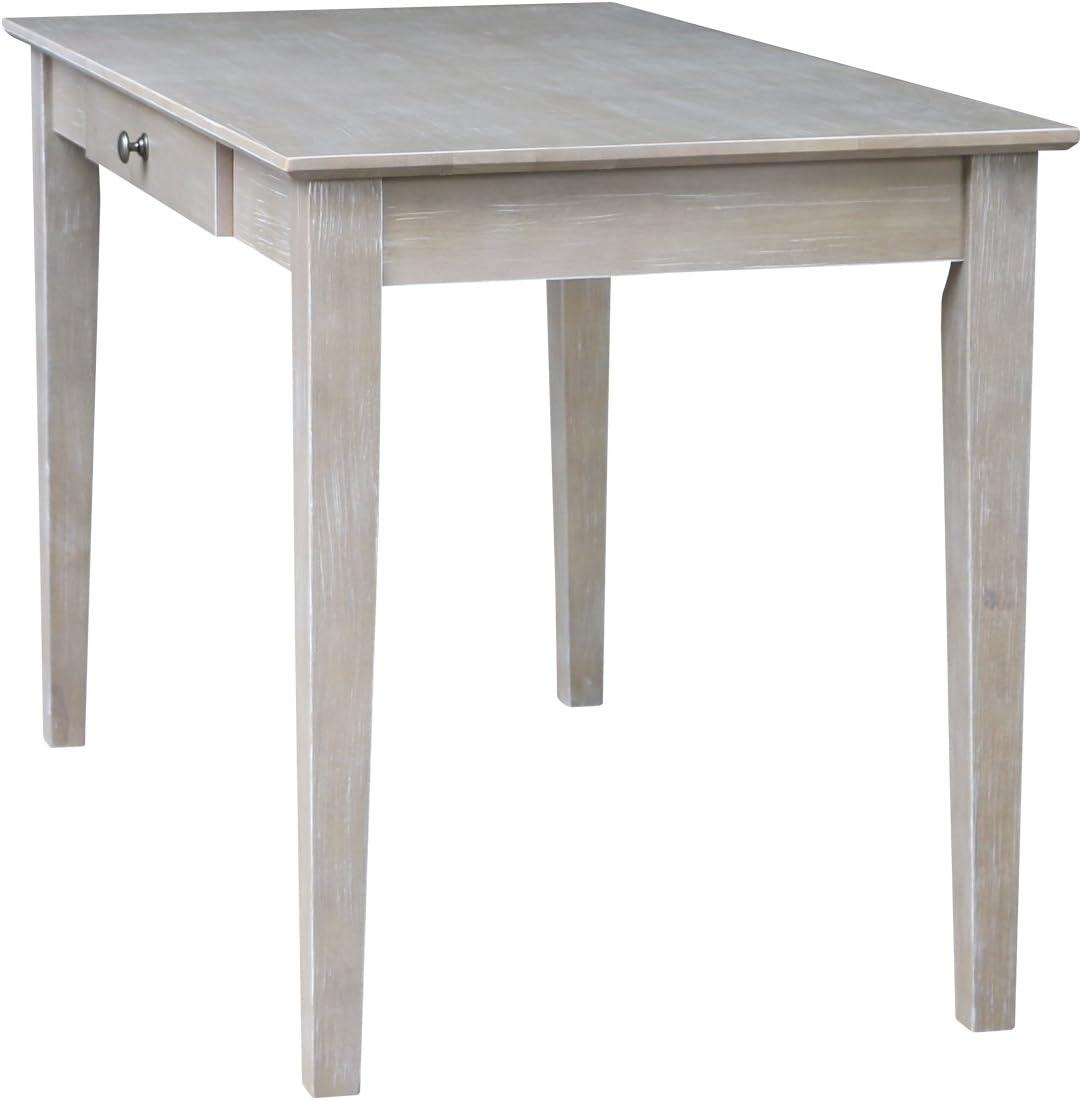 48" Writing Desk Unfinished - International Concepts