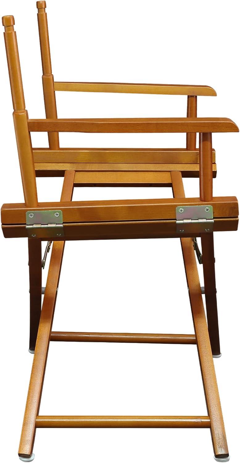 Casual Home 18-Inch Director Chair, Honey Oak Frame