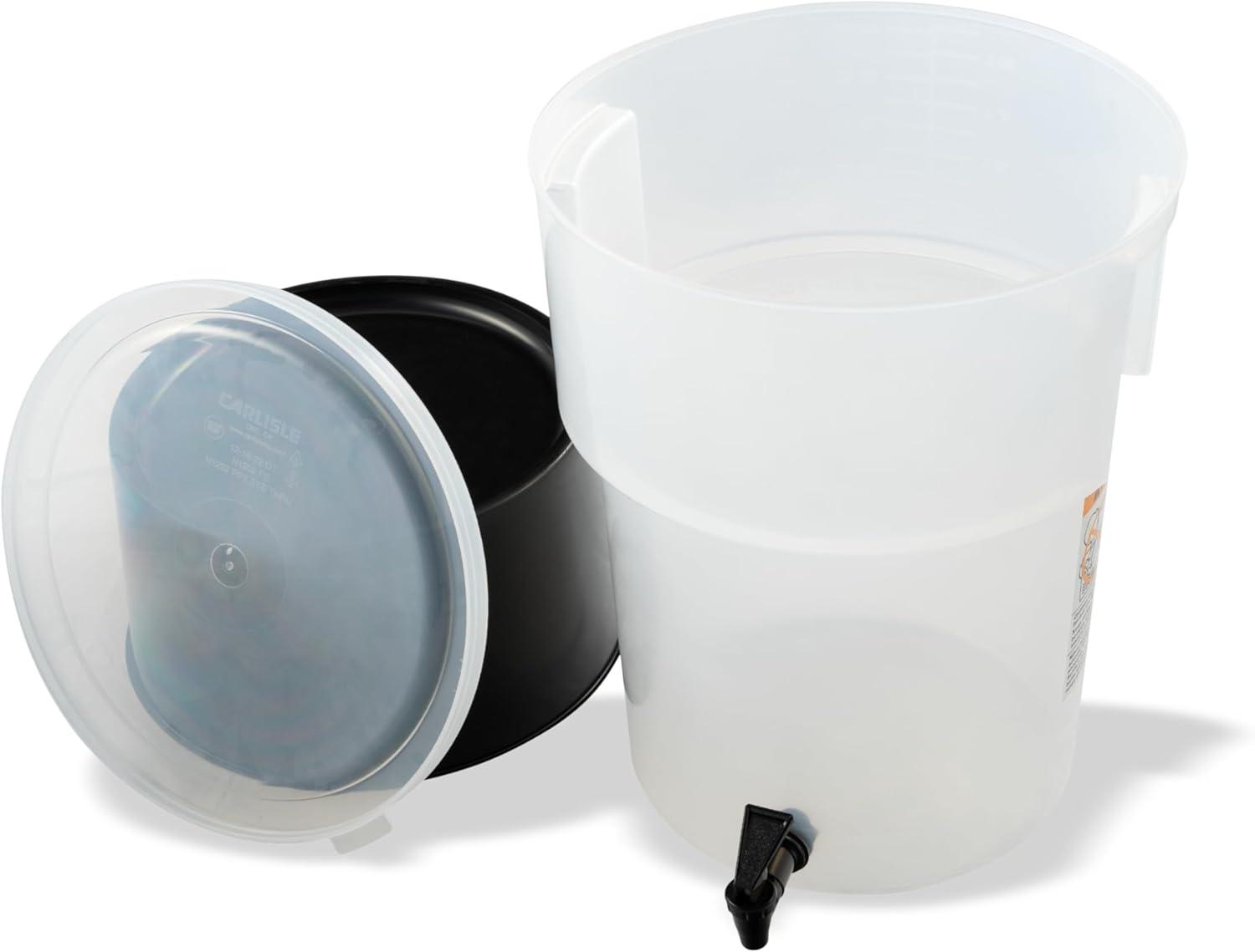 Carlisle 222903 Break-Resistant Beverage Dispenser with Base, 5 Gallon