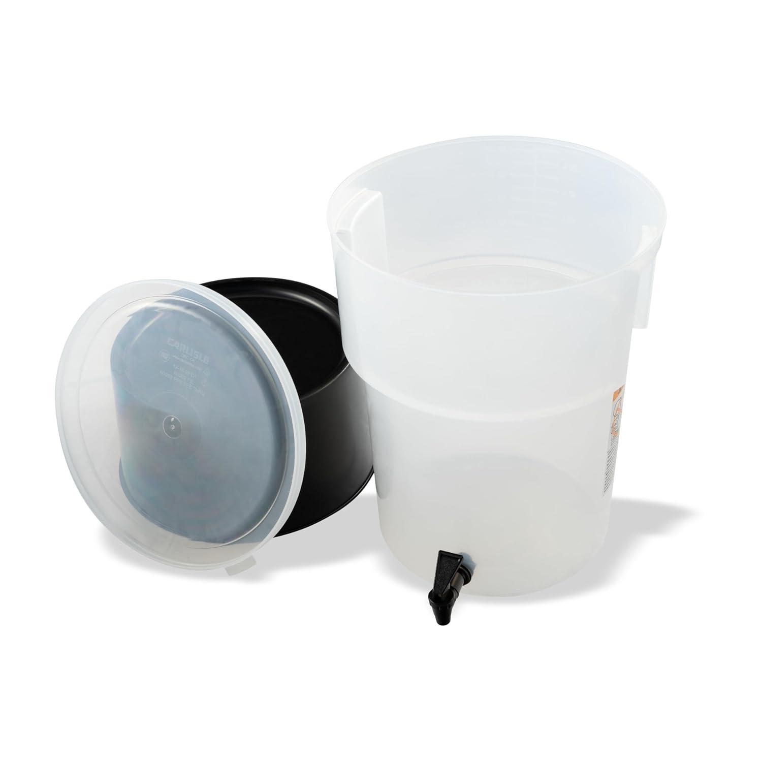 Carlisle 222903 Break-Resistant Beverage Dispenser with Base, 5 Gallon