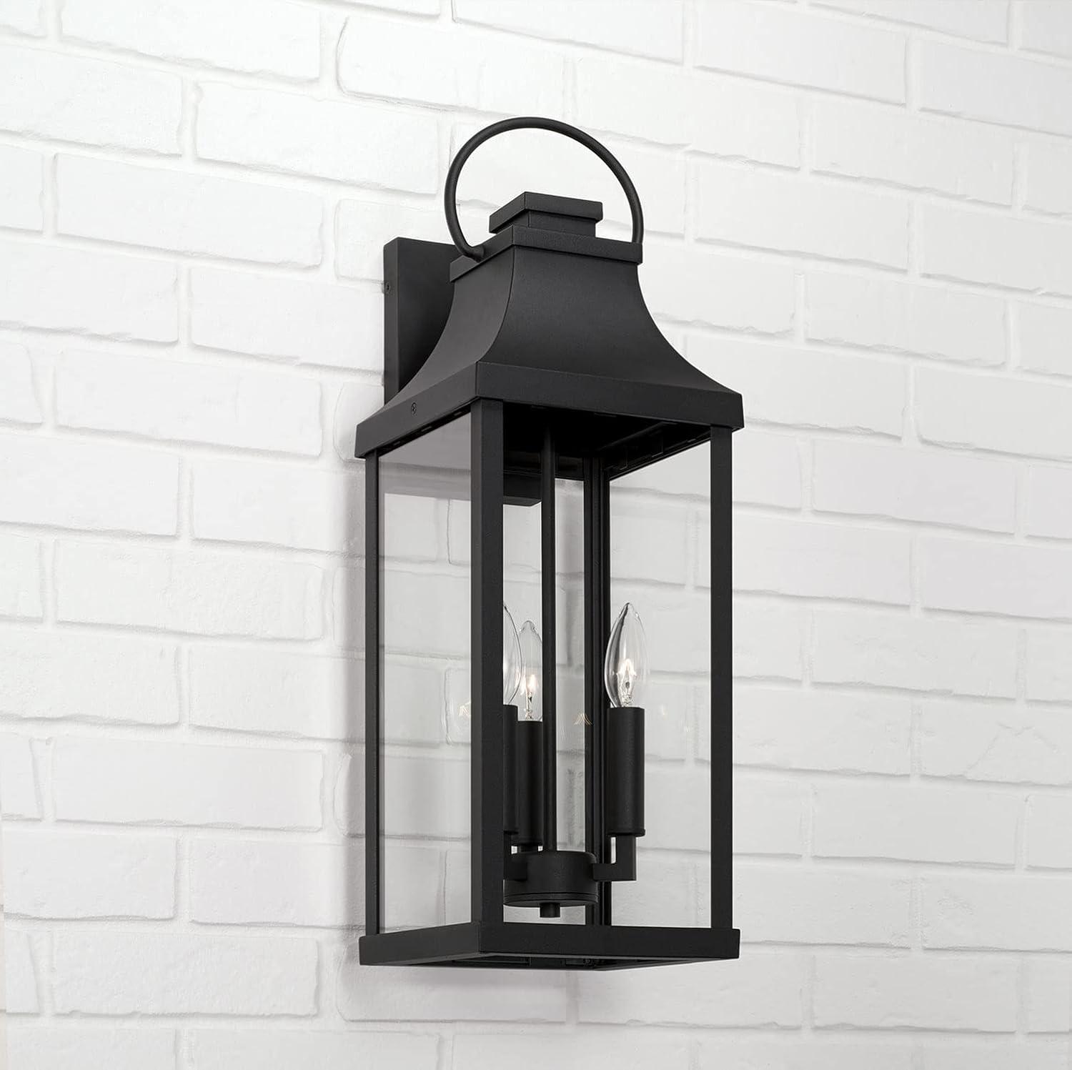 3 Light Outdoor Aluminum Wall Light