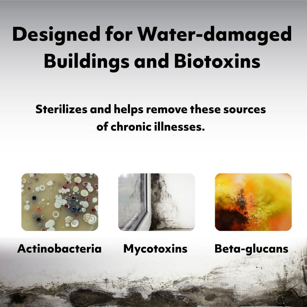 Air Oasis iAdaptAir 2.0 Pro 5-Stage True HEPA Filtration for Viruses, Mold, Dust, Smoke, Pollen & Odors with 2 year Filter Life, Ozone Free Bi-Polar Technology, WiFi Compatible, and up to, 5,474 Sq Ft of Clean Air.