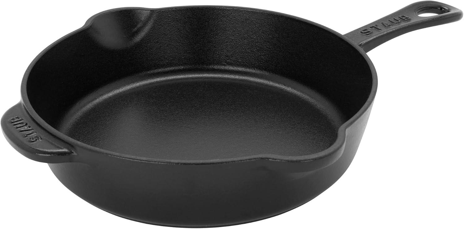 Staub Pans Cast Iron Traditional Deep Frypan