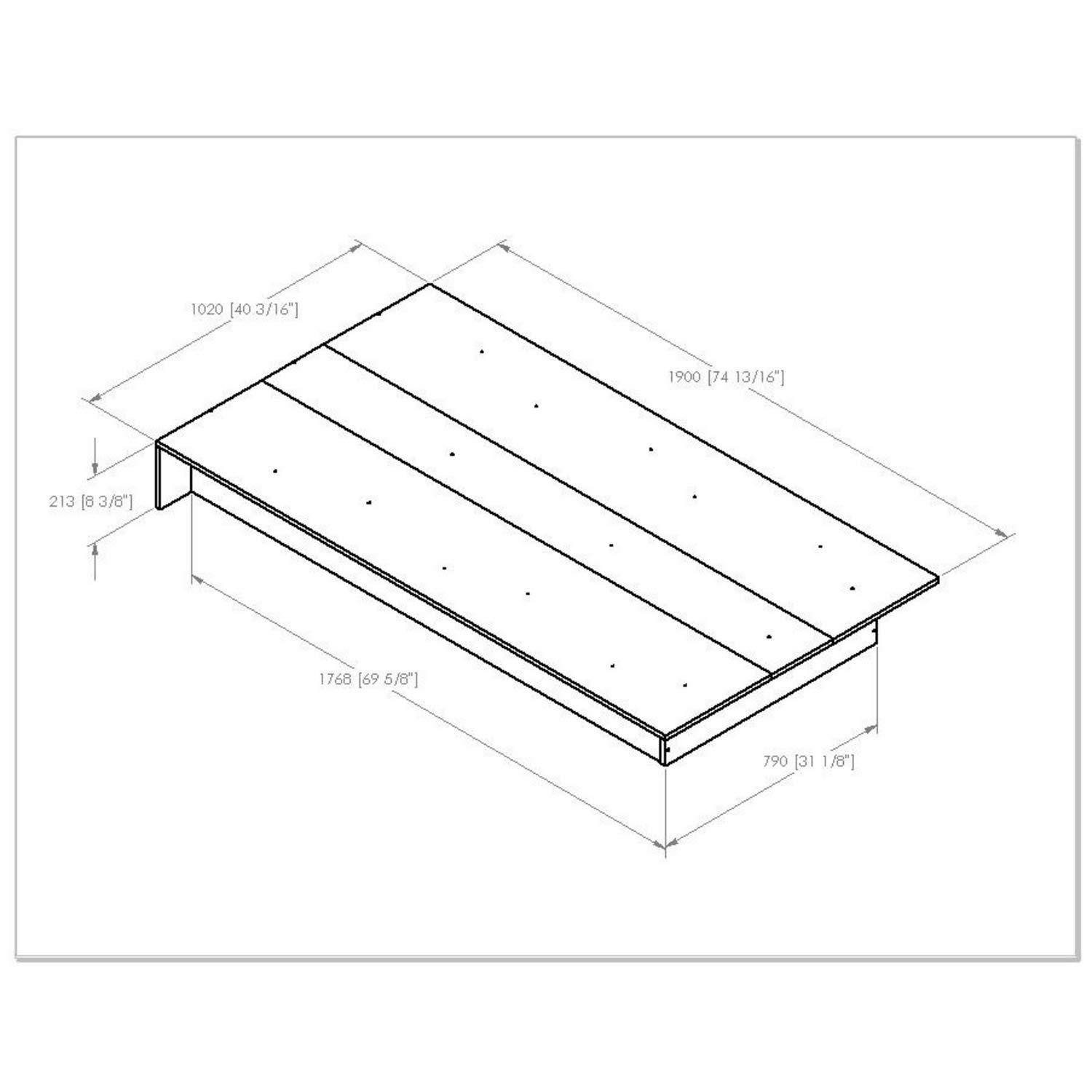 Libra Twin Platform Bed