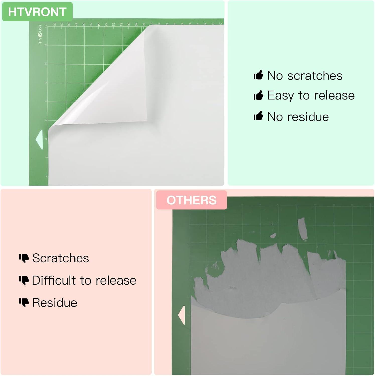 HTVRONT 3 Pack 12" x 12" Standard Grip Cutting Mat for HTVRONT Explore Air 2/Air/One/Maker