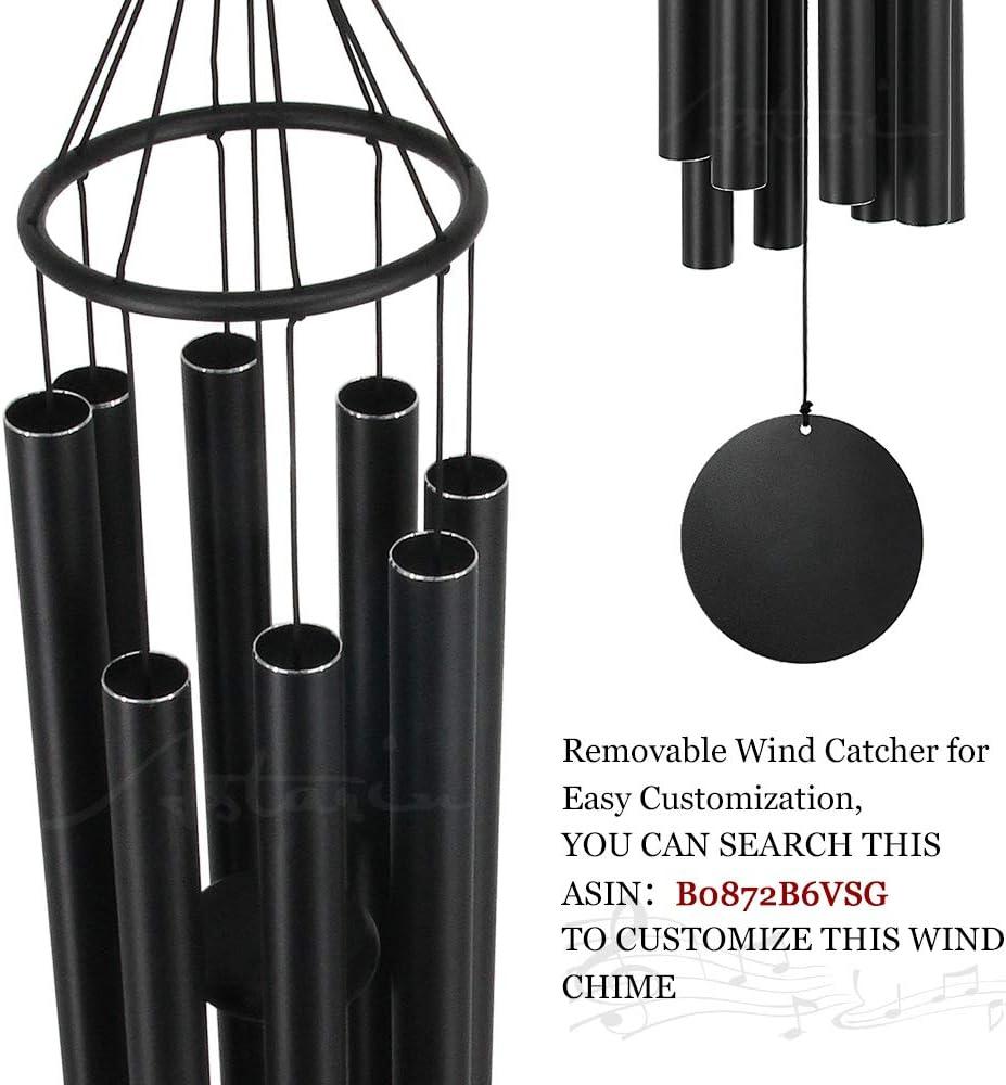 Large Church Outdoor Metal Wind Chimes with 38in Tubes for Serene Garden Ambiance and Soothing Melodies