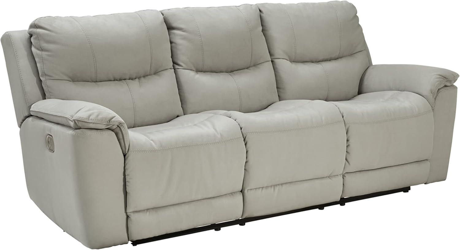 Davlin 91'' Faux Leather Power Reclining Sofa