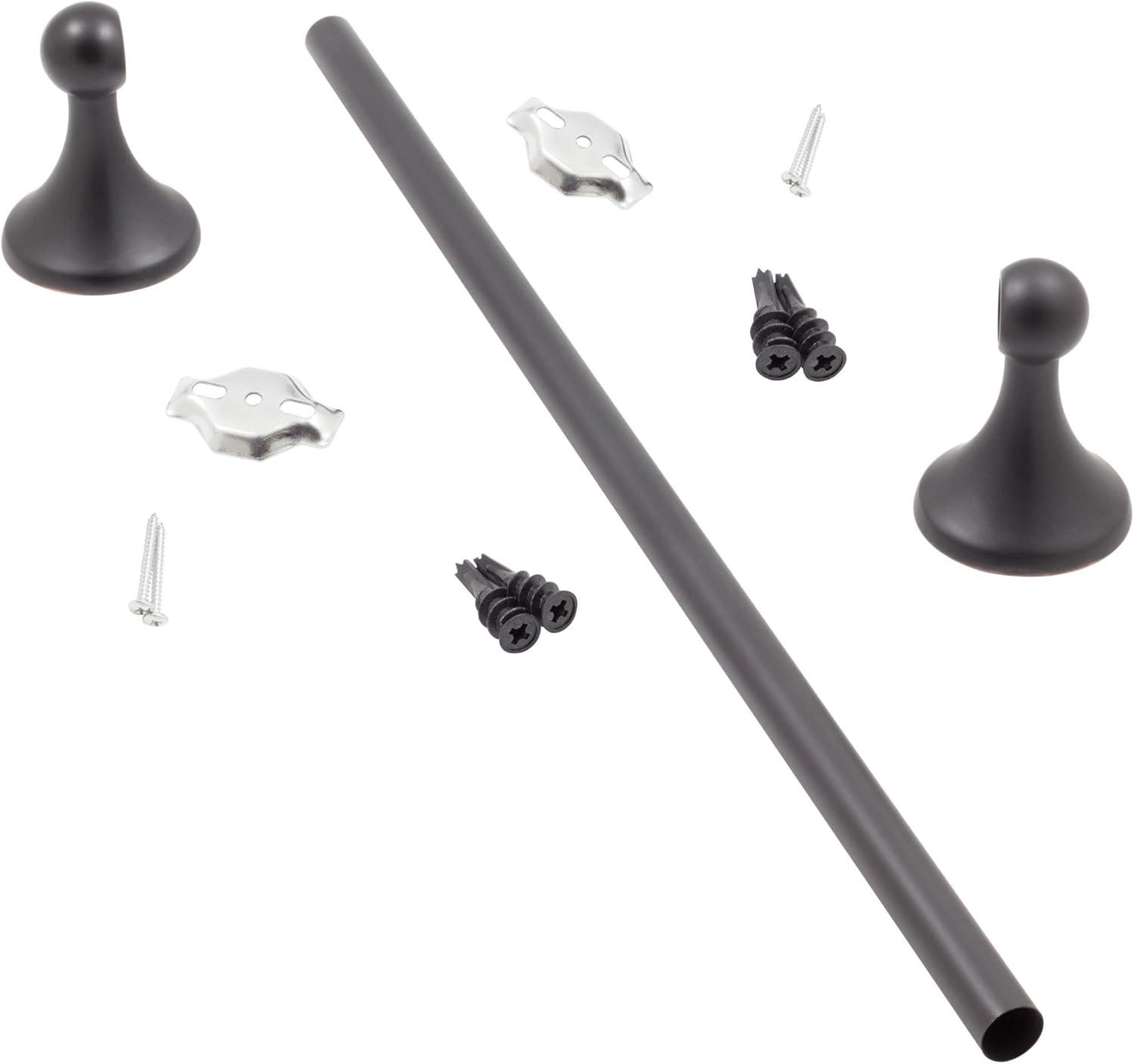 Vintage Bronze 30-Inch Coastal Towel Bar