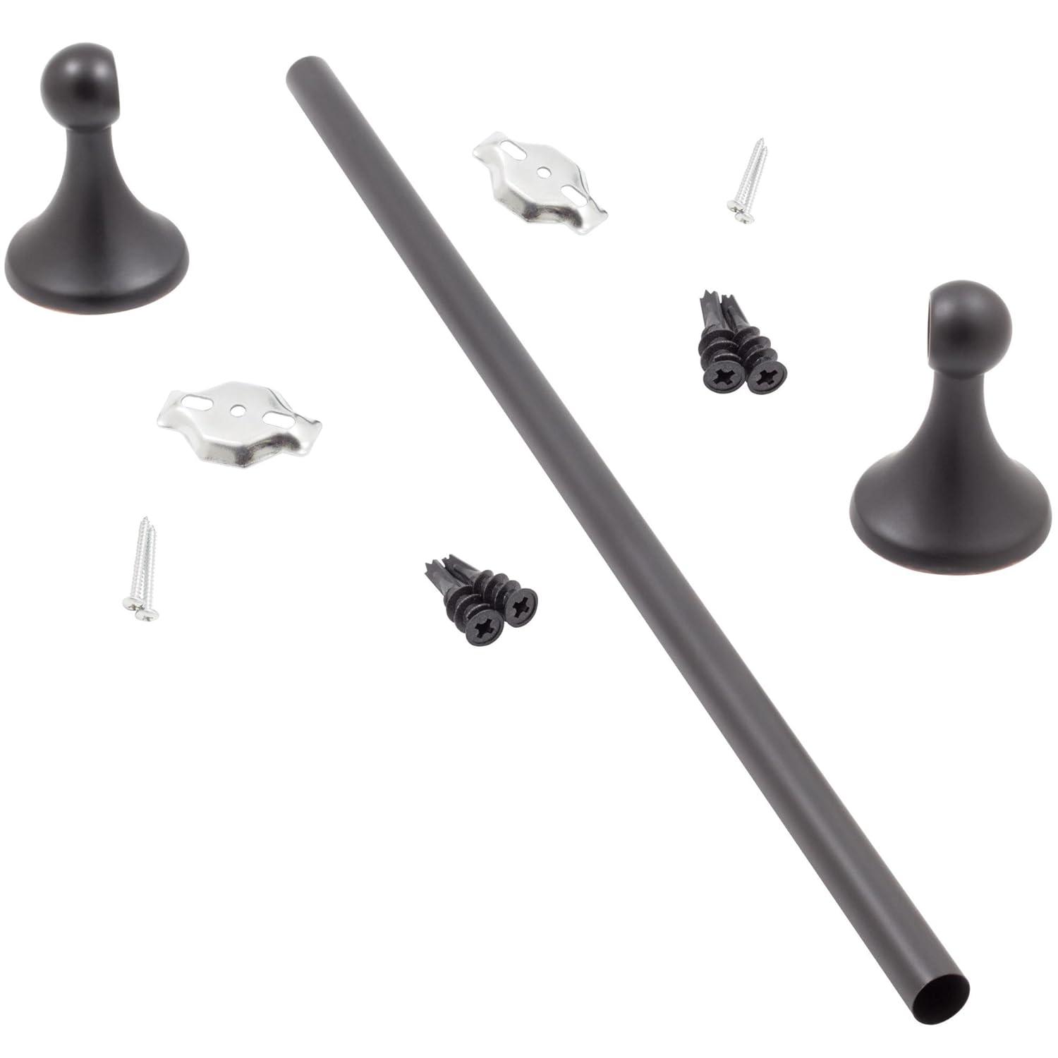 Vintage Bronze 30-Inch Coastal Towel Bar