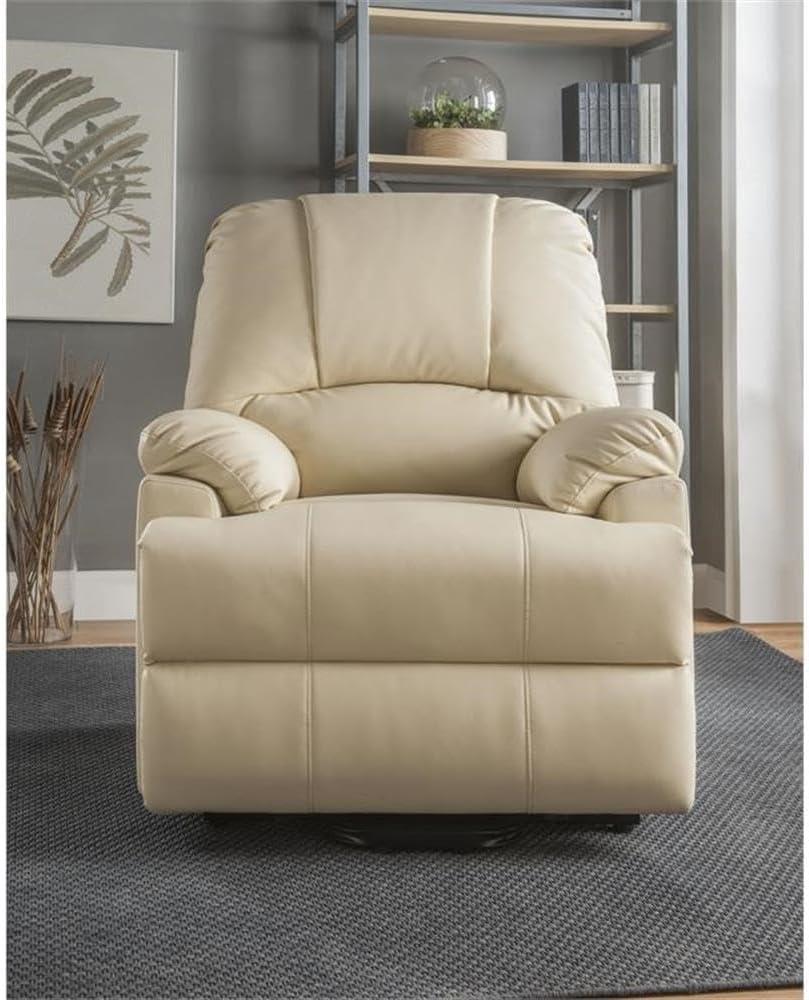 ACME Ixora Recliner w/Power Lift & Massage in Beige PU 59286