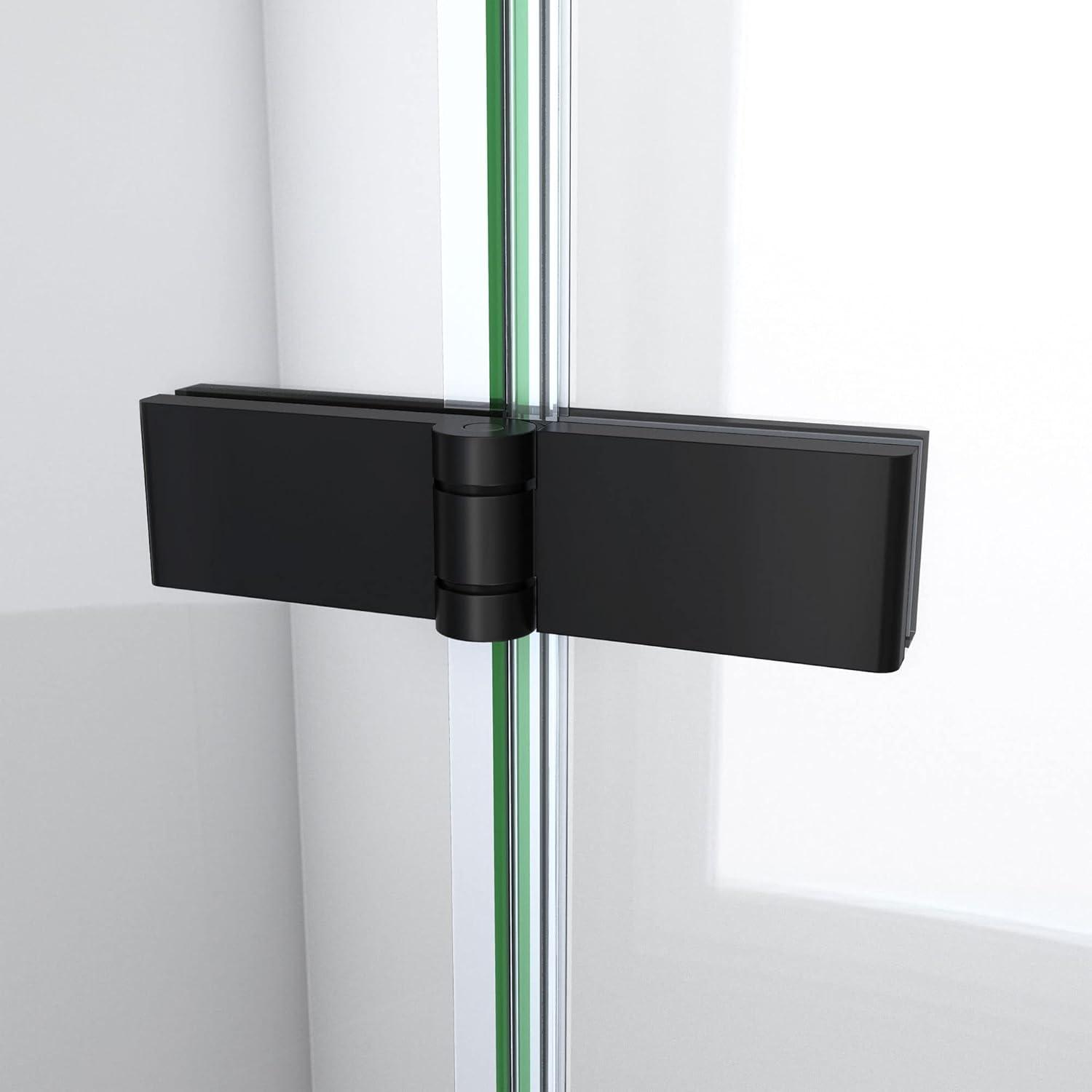 Aqua-Q Fold 33.5 W X 72 H Frameless Square Shower Door