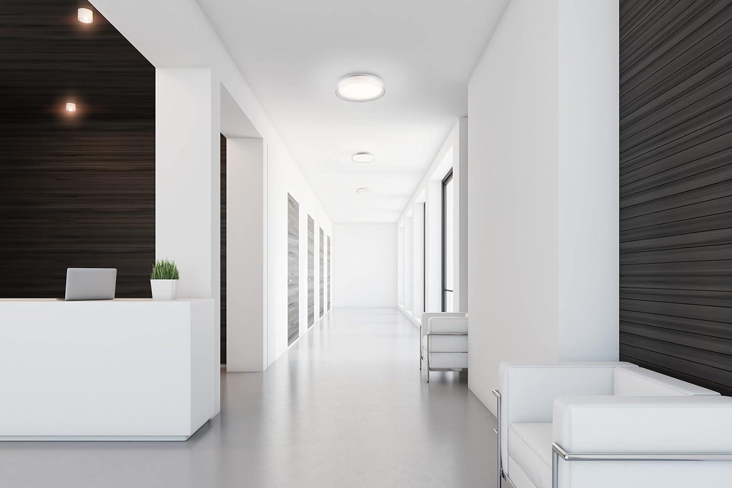 Aston Glass LED Flush Mount